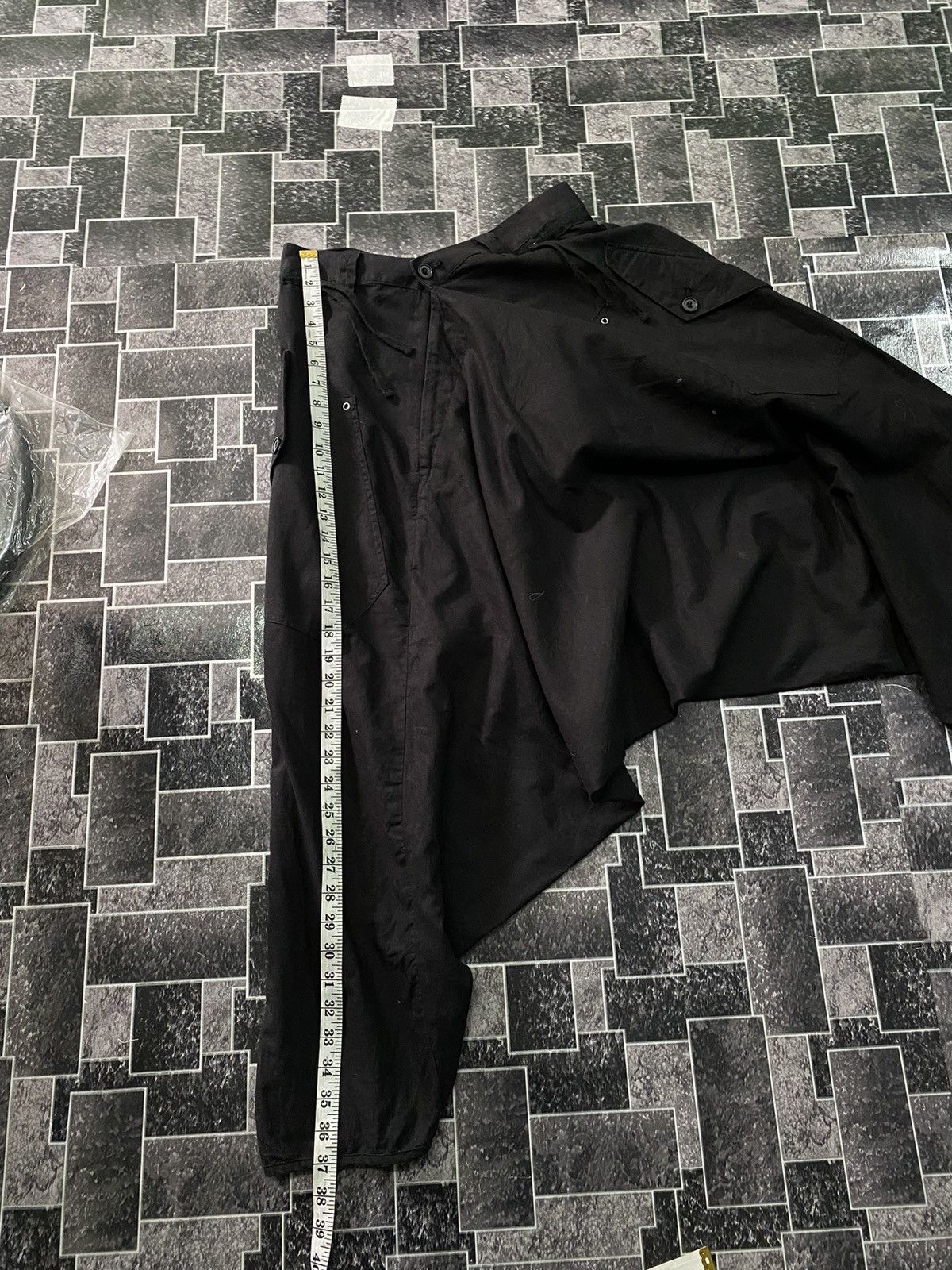 Japanese Brand × PPFM × Vintage Vintage 90 PPFM Short Harem Pants Black Colour Size US 30 / EU 46 - 16 Thumbnail