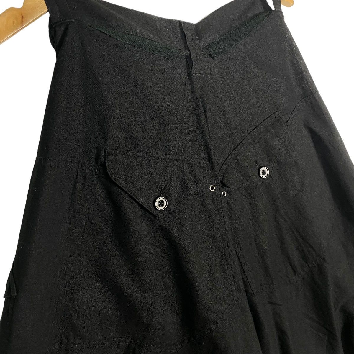Japanese Brand × PPFM × Vintage Vintage 90 PPFM Short Harem Pants Black Colour Size US 30 / EU 46 - 11 Thumbnail