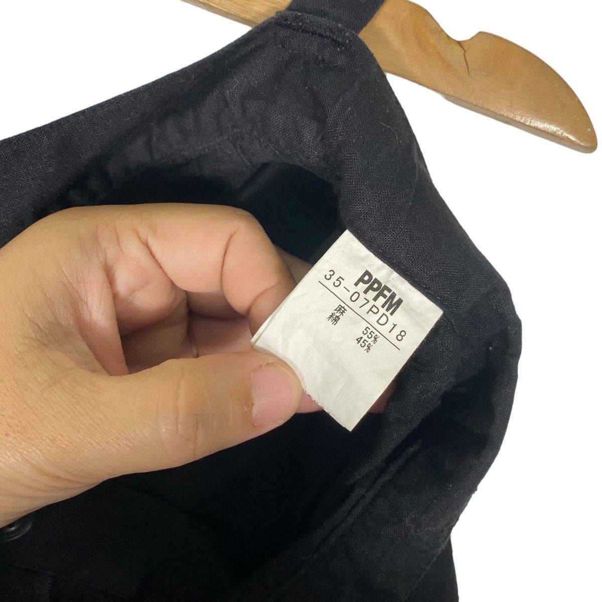 Japanese Brand × PPFM × Vintage Vintage 90 PPFM Short Harem Pants Black Colour Size US 30 / EU 46 - 8 Thumbnail