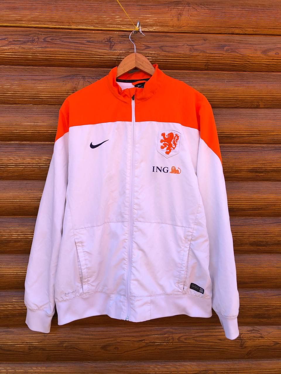 Nike Nederland KNVB National Soccer Team 2005 hot Player Presentation Jacket Large