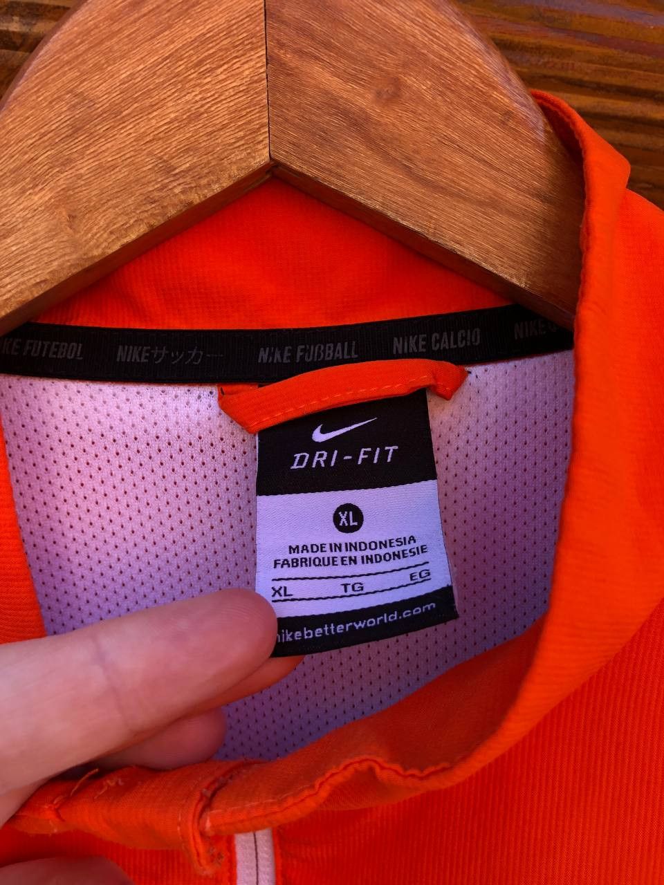 Nike Nike KNVB Netherlands Football Track Jacket Size US XL / EU 56 / 4 - 5 Thumbnail