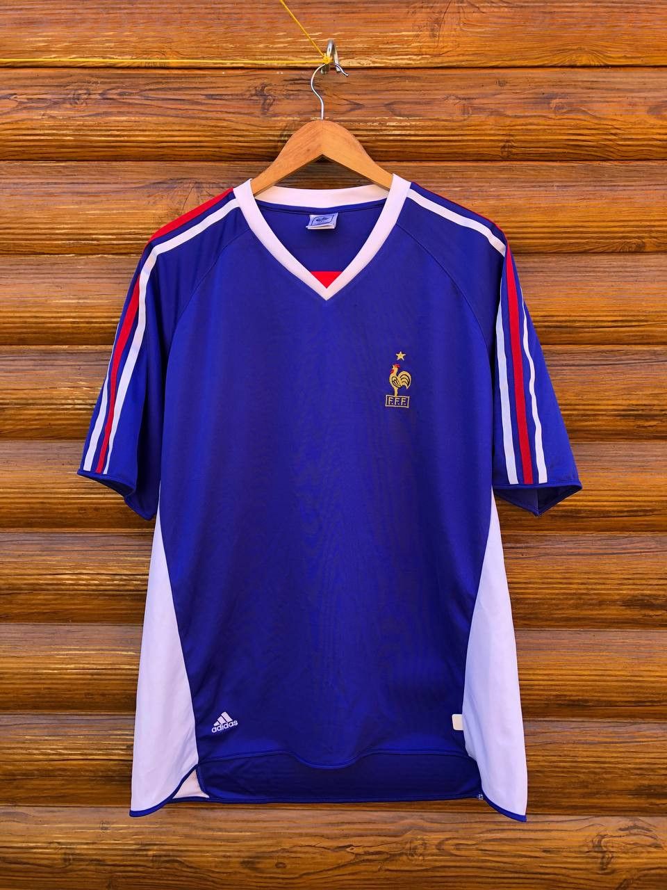 Vintage France National Football Team Soccer Jersey Adidas Size US XL / EU 56 / 4 - 1 Thumbnail