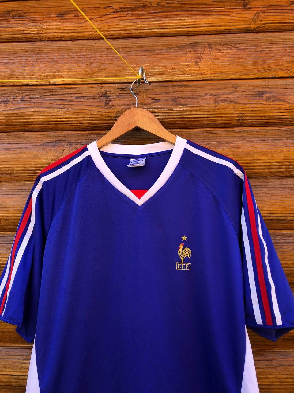 Vintage France National Football Team Soccer Jersey Adidas Size US XL / EU 56 / 4 - 2 Thumbnail