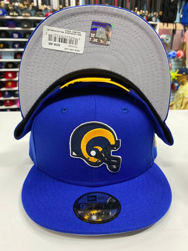 New Era Los Angeles Rams RD Bonnet en tricot bleu | Style de