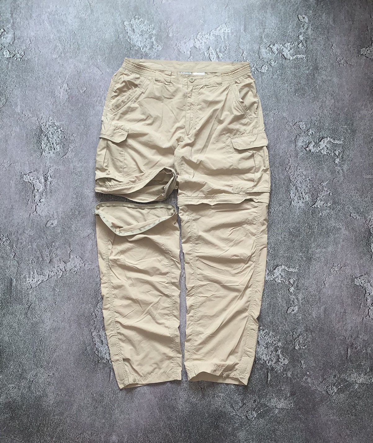 Columbia M 2 in 1 transformers pants trekking cargo trousers