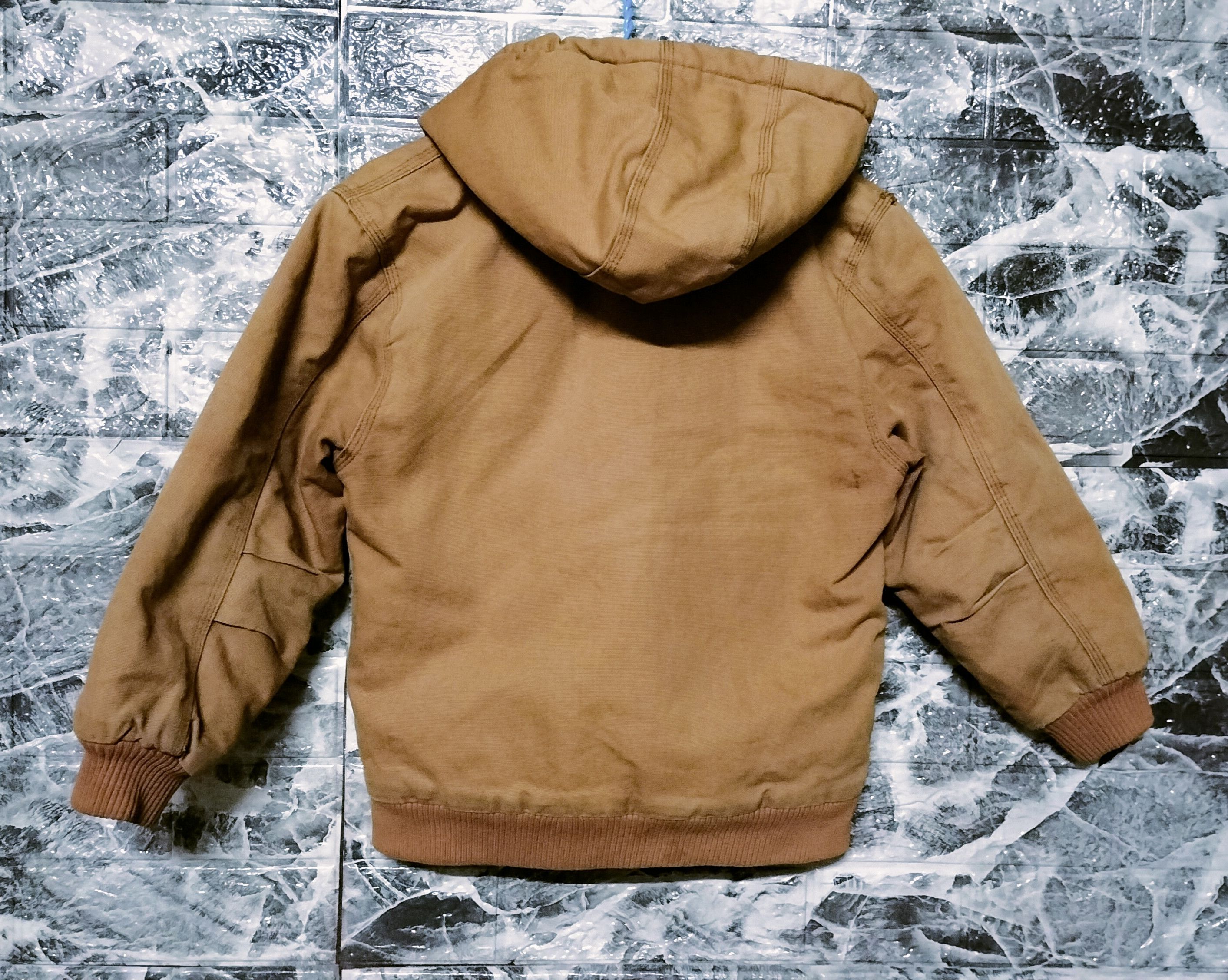 Carhartt Vintage Kids Carhartt Hoodie Canvas Bomber Jacket Patches Size US S / EU 44-46 / 1 - 12 Thumbnail