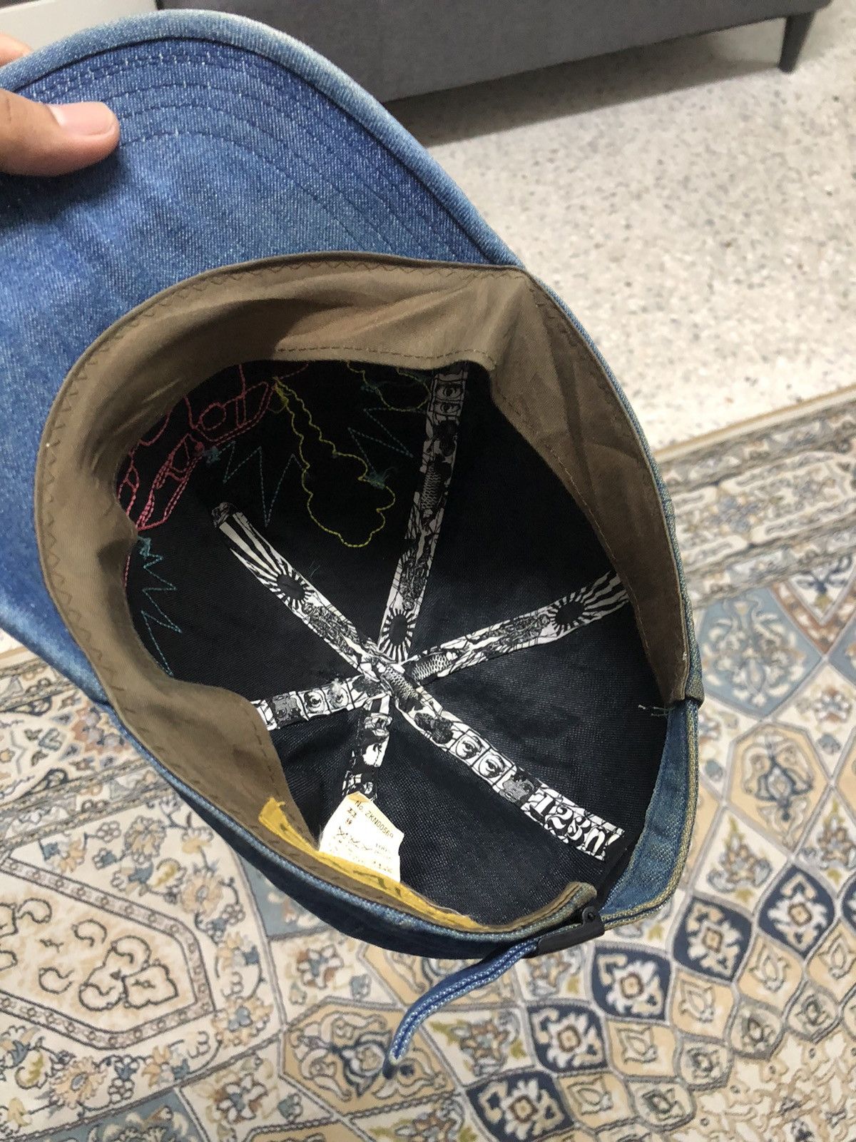 CA4LA Vintage Ca4la Embroidery Classic Car Distressed Summer Cap Size ONE SIZE - 18 Thumbnail