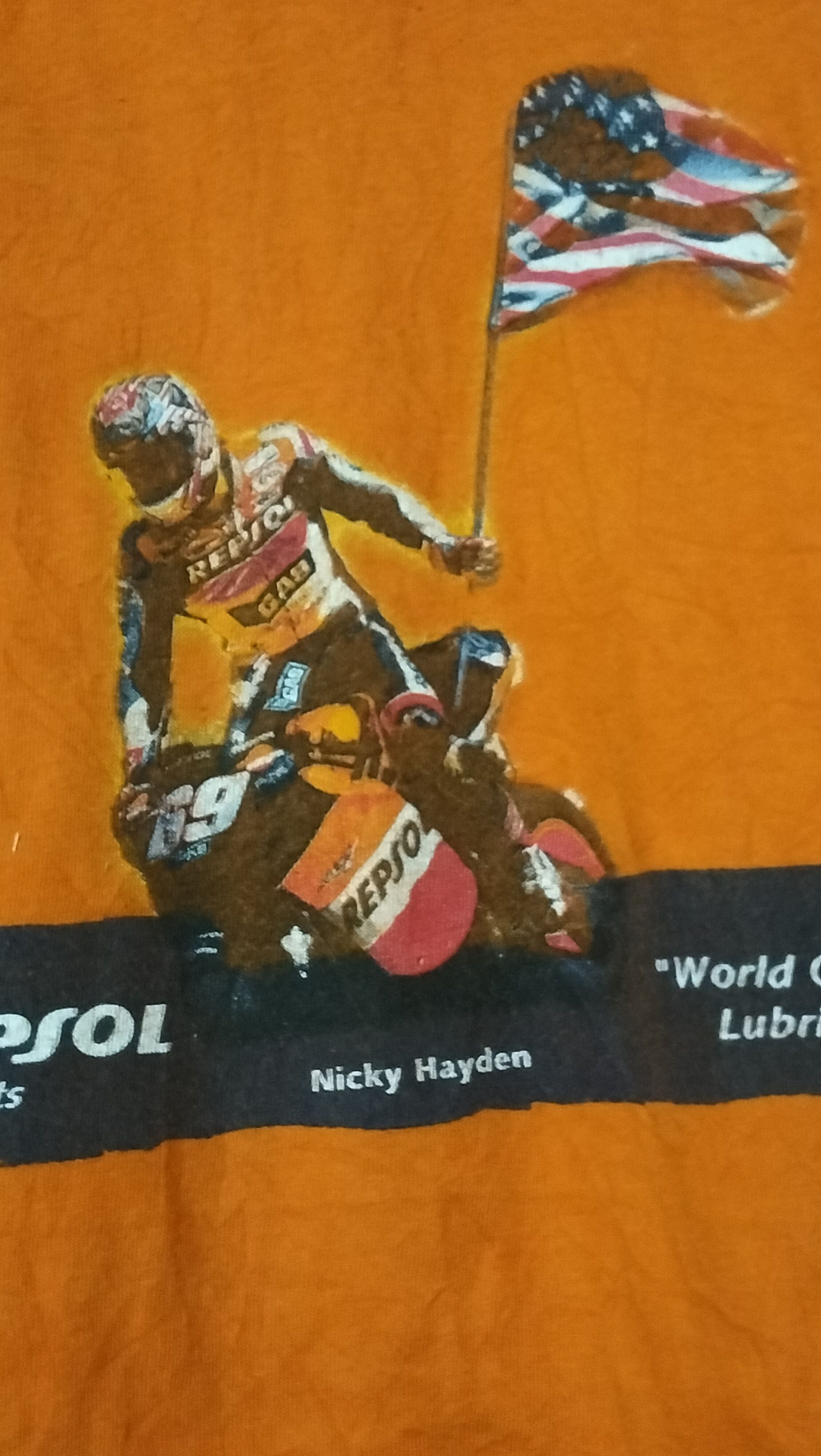 Vintage Vintage Moto GP Repsol Nicky Hyden Lubricant Oil Size US L / EU 52-54 / 3 - 2 Thumbnail