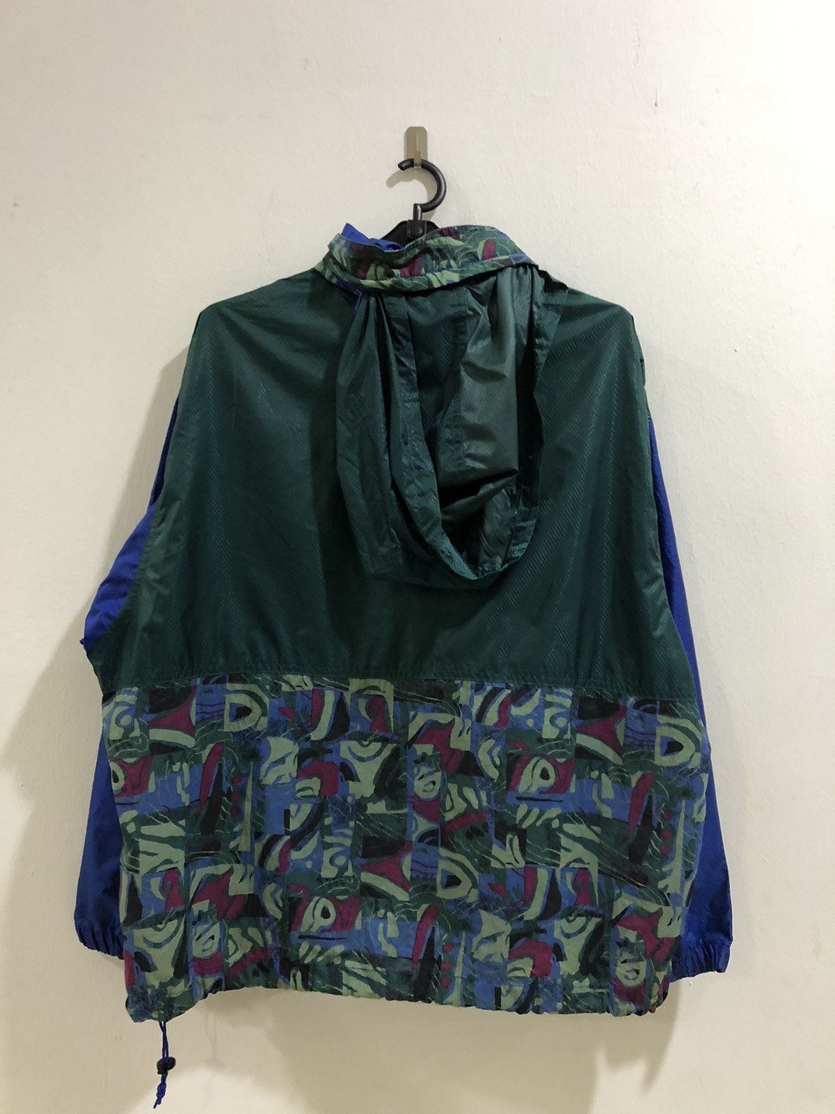 Columbia Vintage Columbia anorak packable windbreaker blue jacket Size US L / EU 52-54 / 3 - 7 Thumbnail