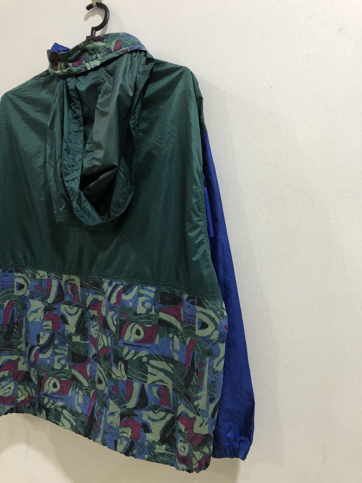 Columbia Vintage Columbia anorak packable windbreaker blue jacket Size US L / EU 52-54 / 3 - 9 Thumbnail