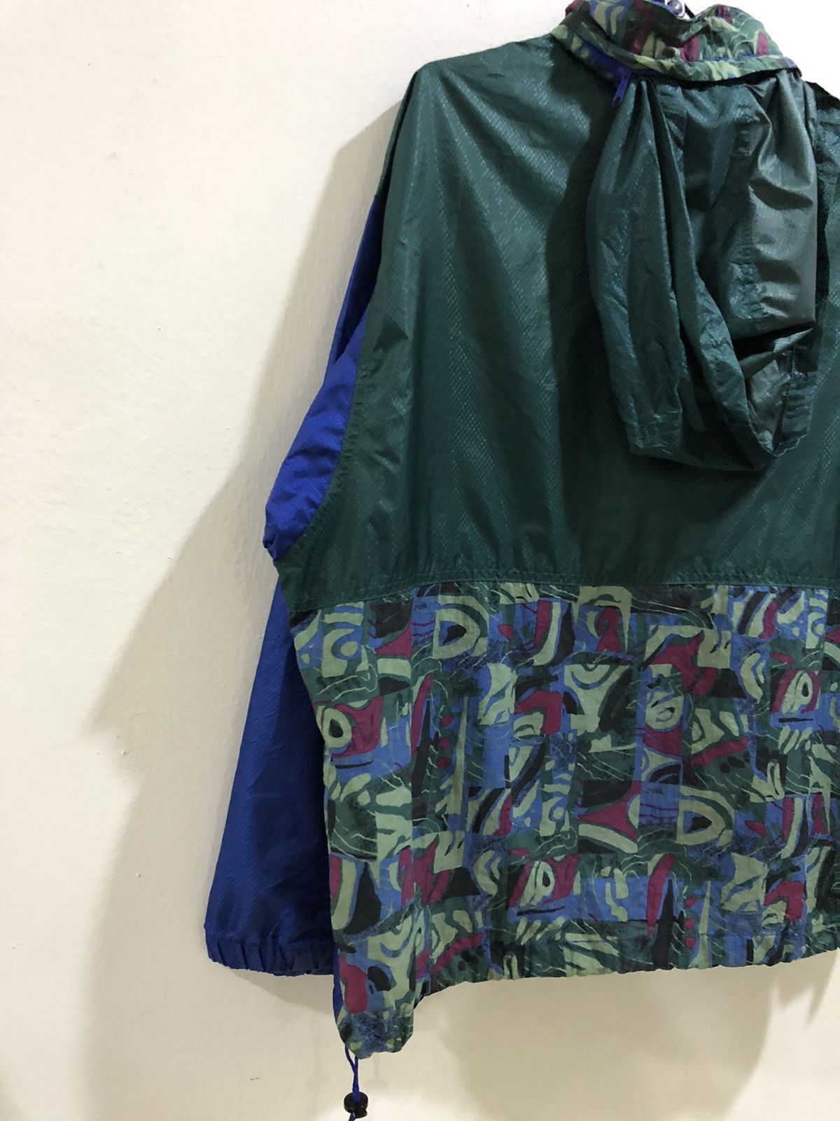 Columbia Vintage Columbia anorak packable windbreaker blue jacket Size US L / EU 52-54 / 3 - 8 Thumbnail