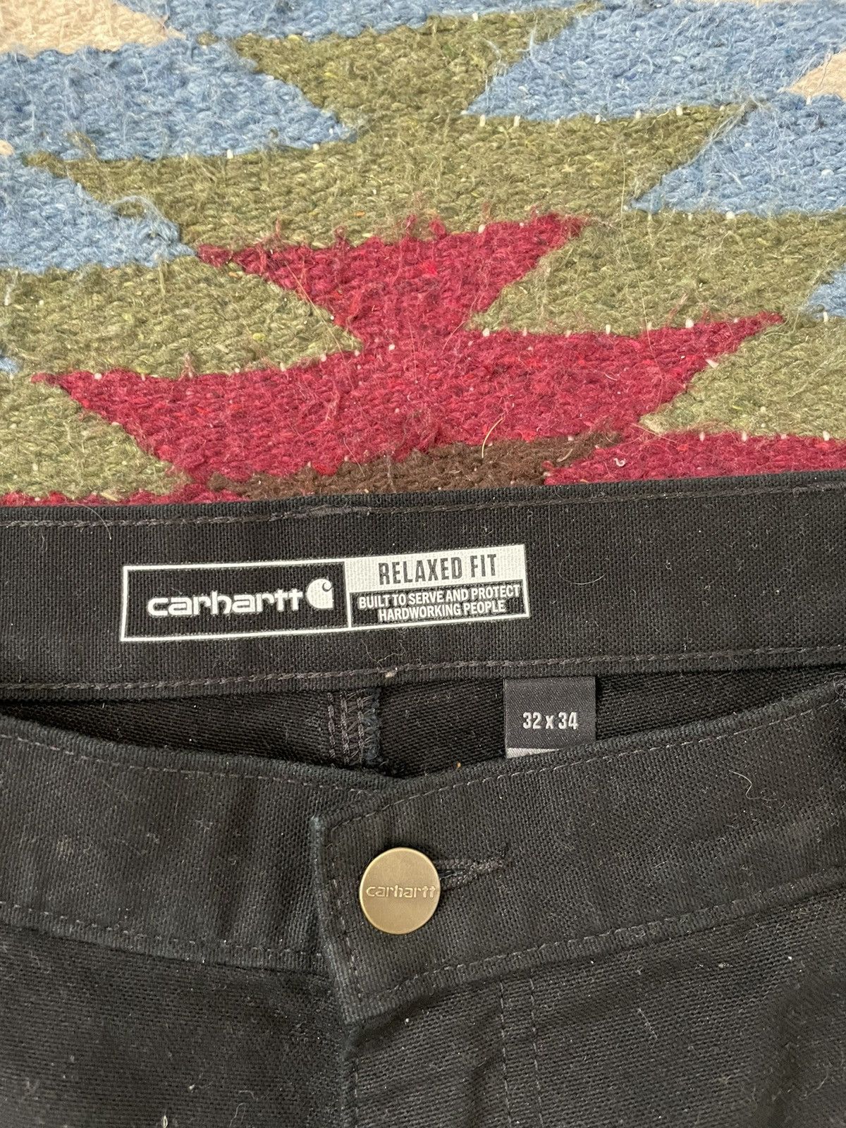 Carhartt Double knee Carhartt pants Size US 32 / EU 48 - 2 Thumbnail