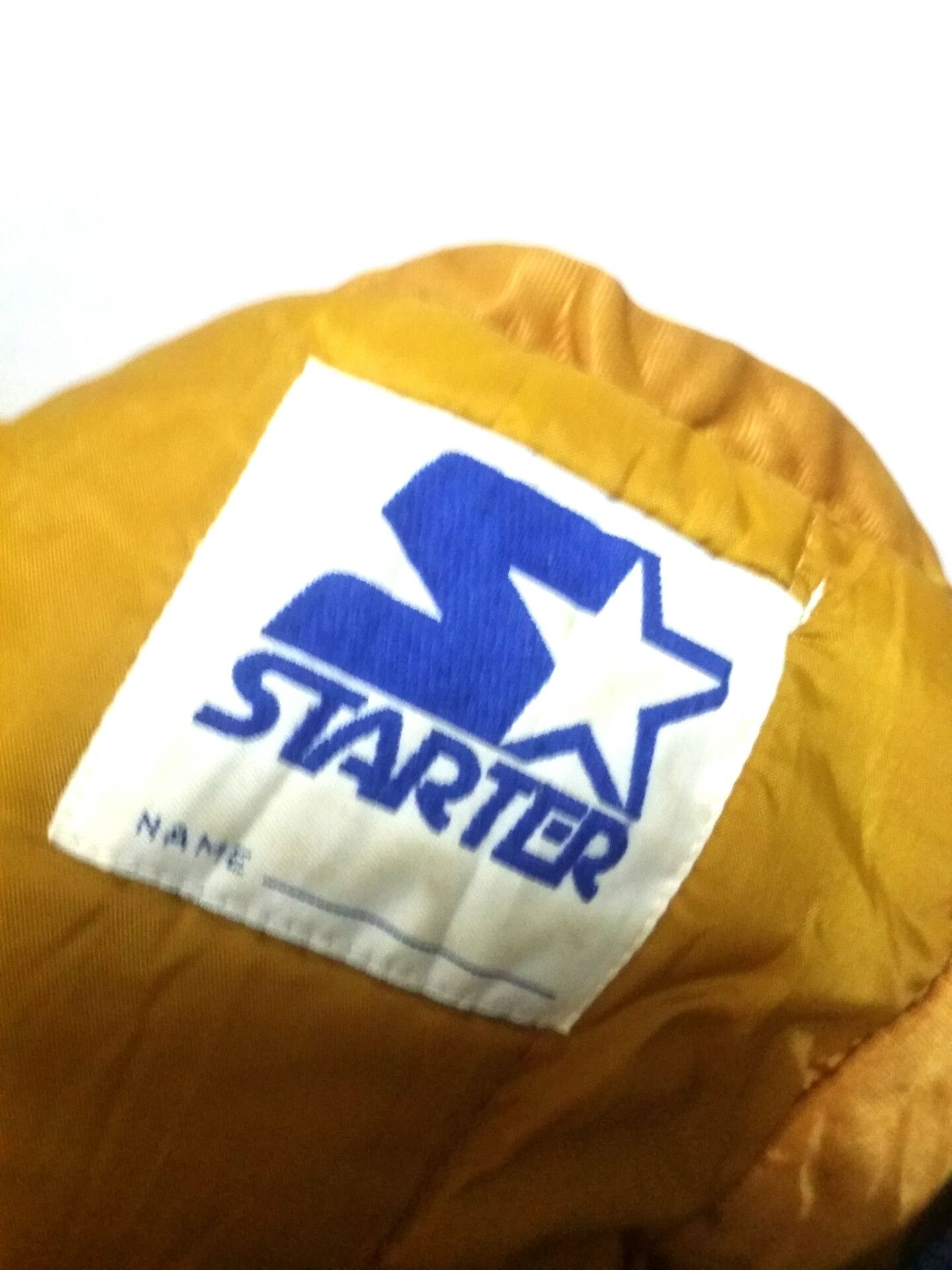 Vintage (A7) YANKESS - baseball jacket by STARTER made in Korea Size US XL / EU 56 / 4 - 3 Thumbnail