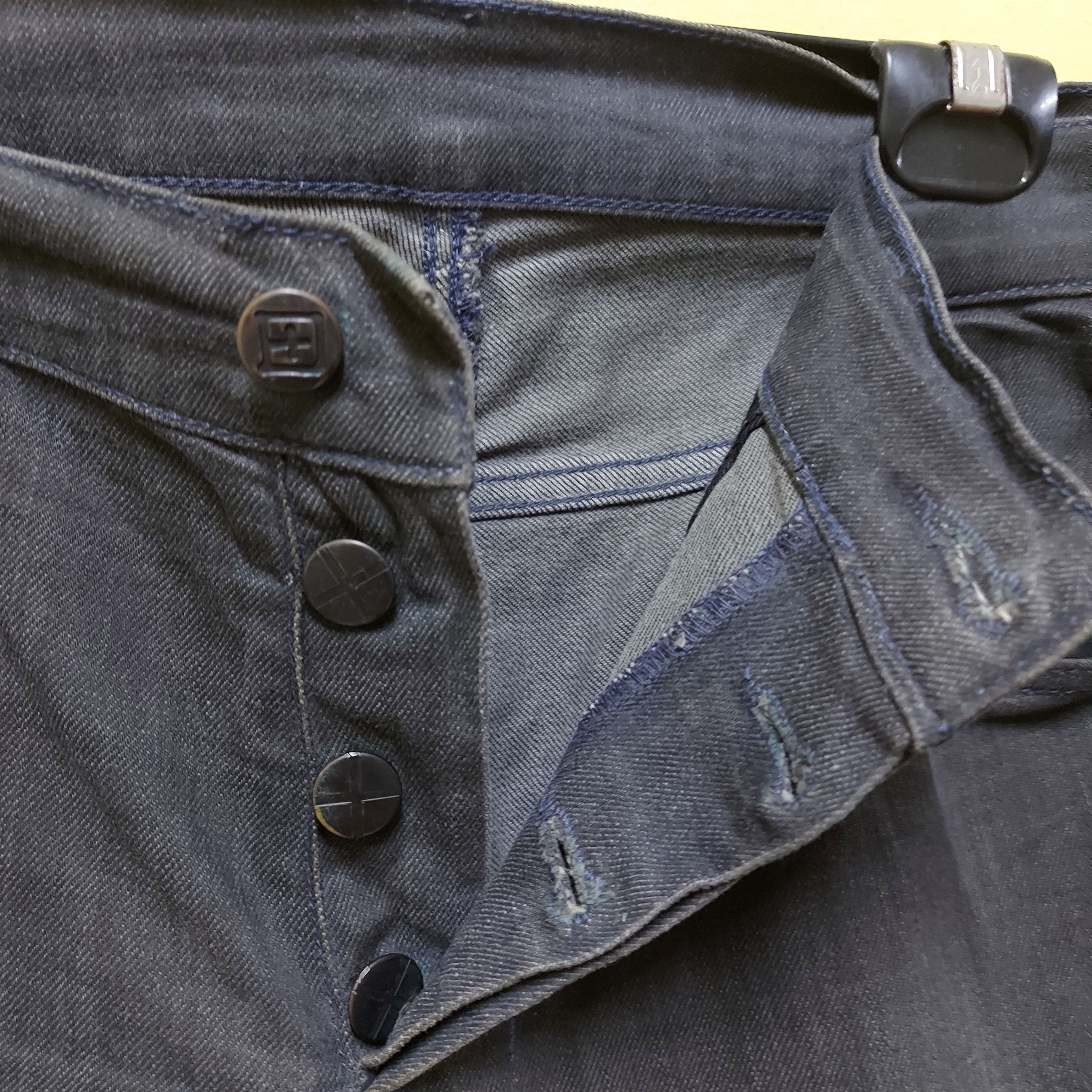 Ksubi (J251) ksubi - chitch black denim Size US 34 / EU 50 - 6 Thumbnail
