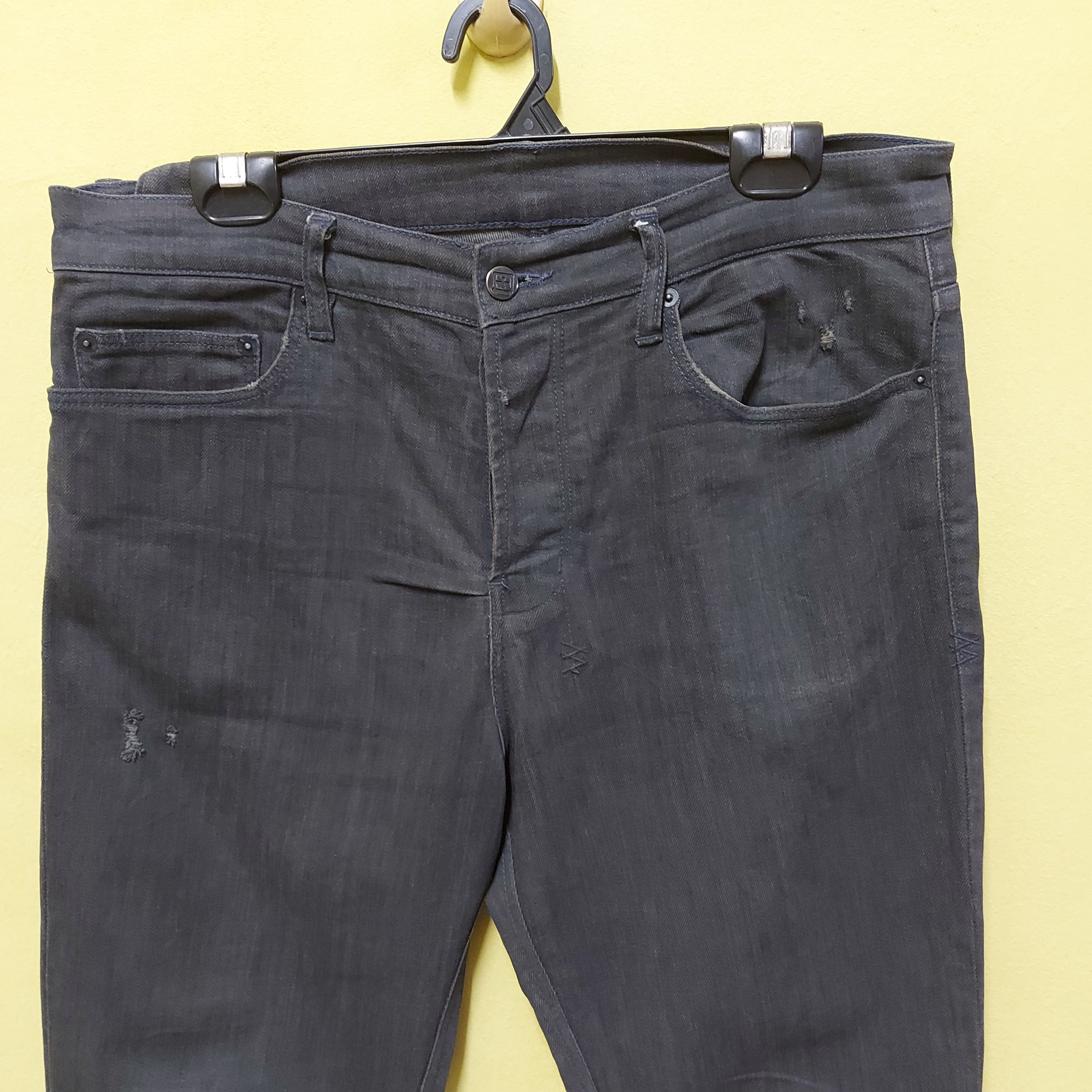 Ksubi (J251) ksubi - chitch black denim Size US 34 / EU 50 - 2 Thumbnail