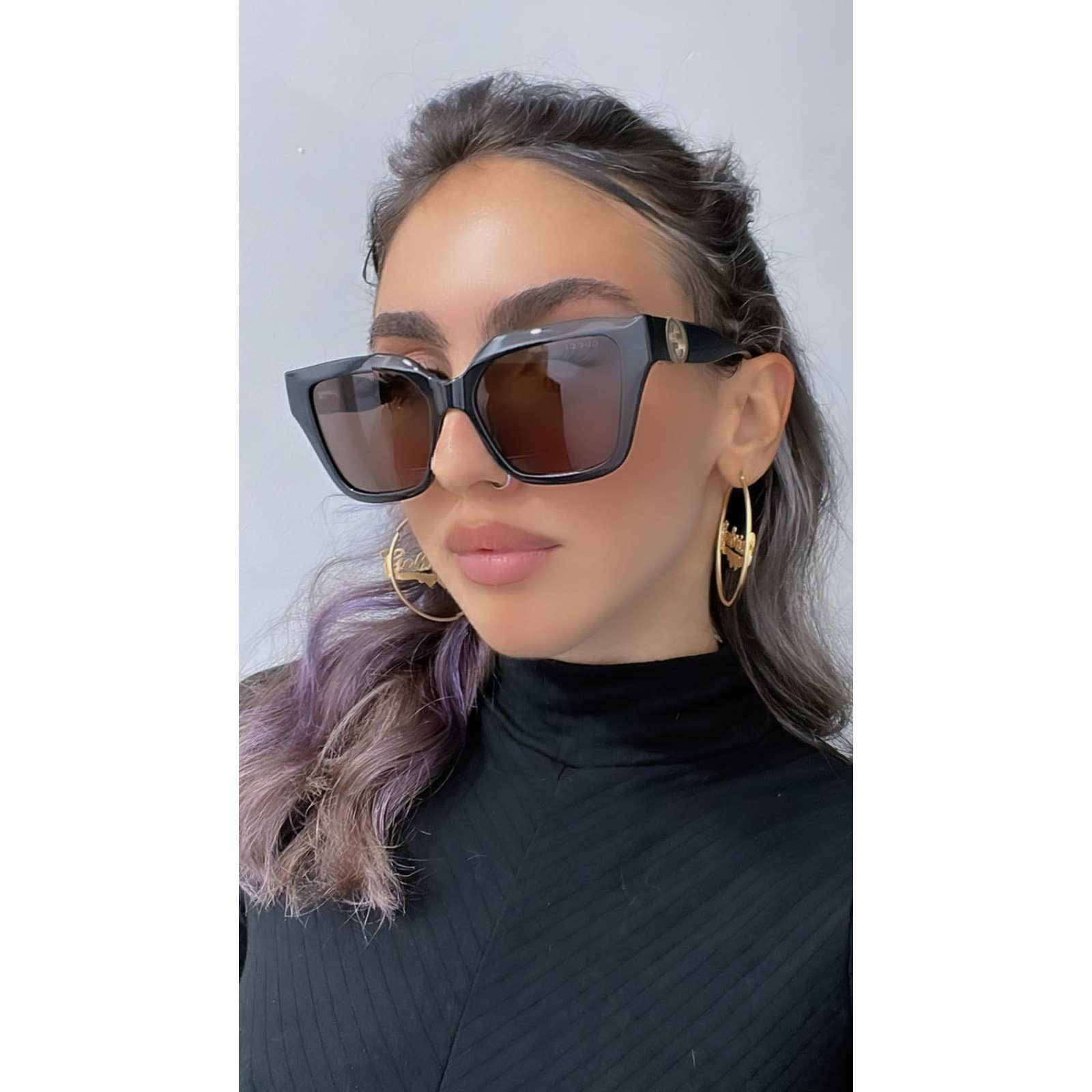 Gucci NEW Gucci GG1023S Black Sunglasses with Chain | Grailed Gucci NEW Gucci GG1023S Black Sunglasses with Chain | Grailed