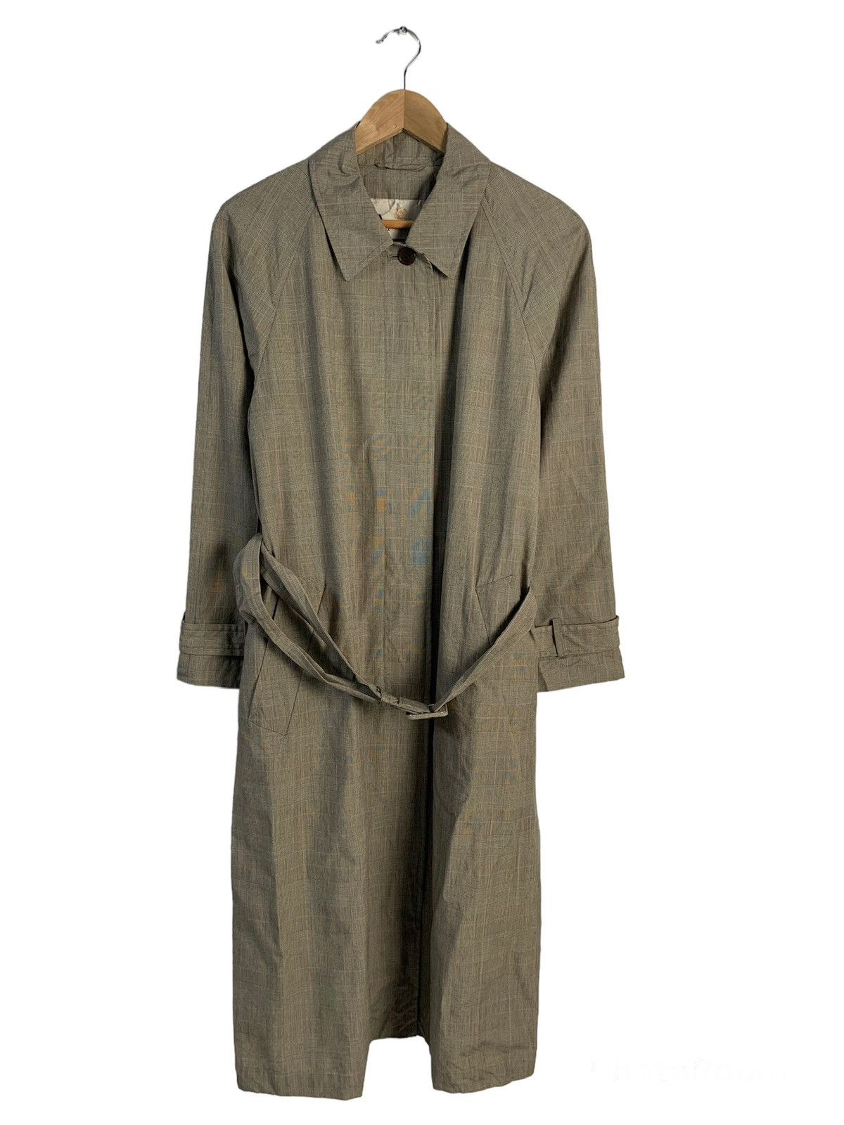 Aquascutum Aquascutum Plaid Trench Coat Size US S / EU 44-46 / 1 - 1 Thumbnail