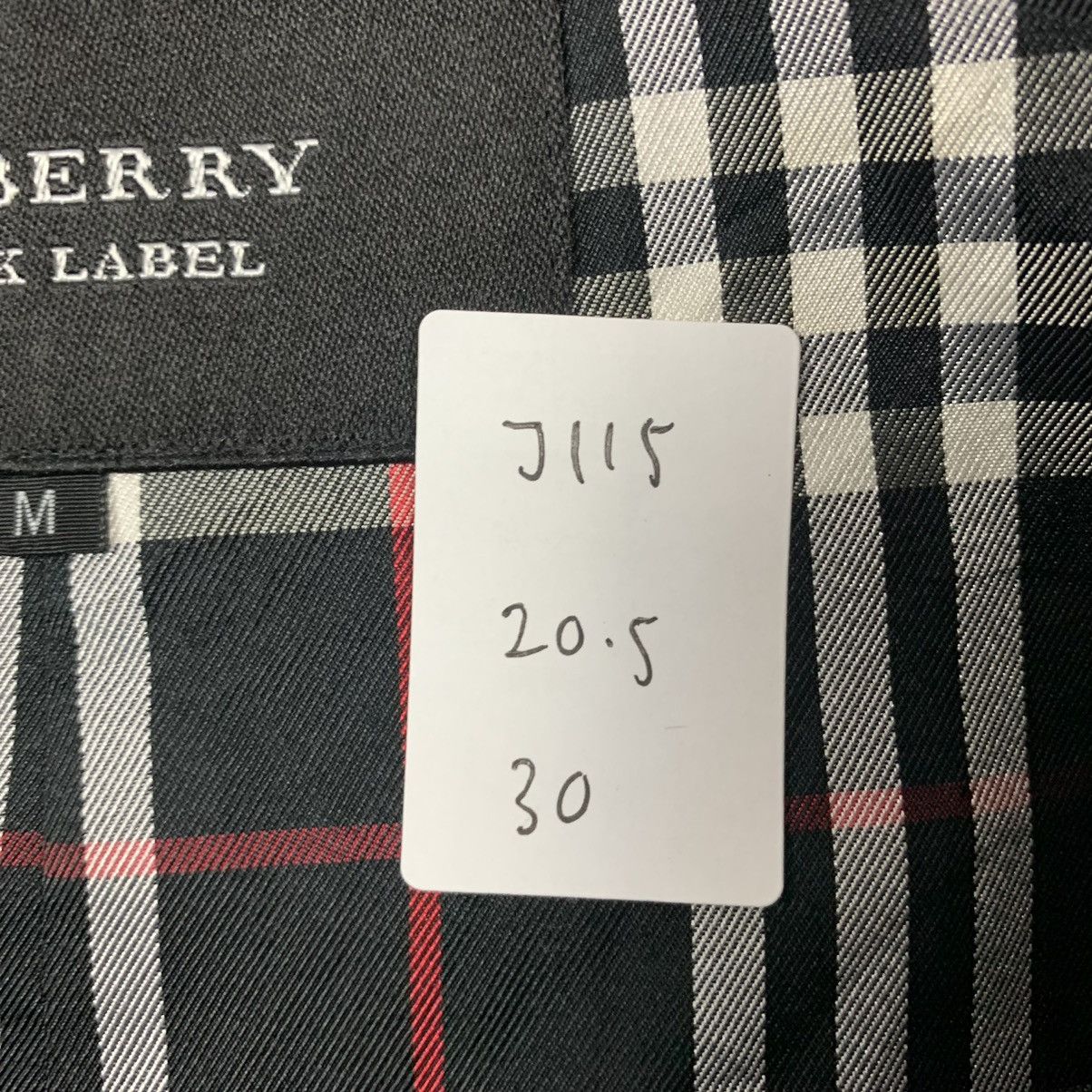 Vintage Burberry Black Label Button Up Jacket