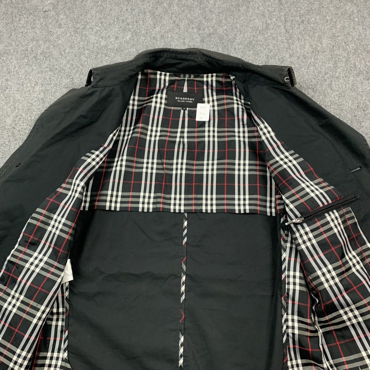 Vintage Burberry Black Label Button Up Jacket