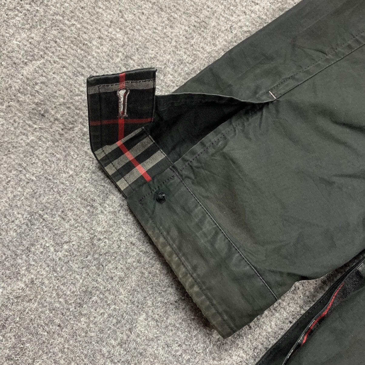 Vintage Burberry Black Label Button Up Jacket