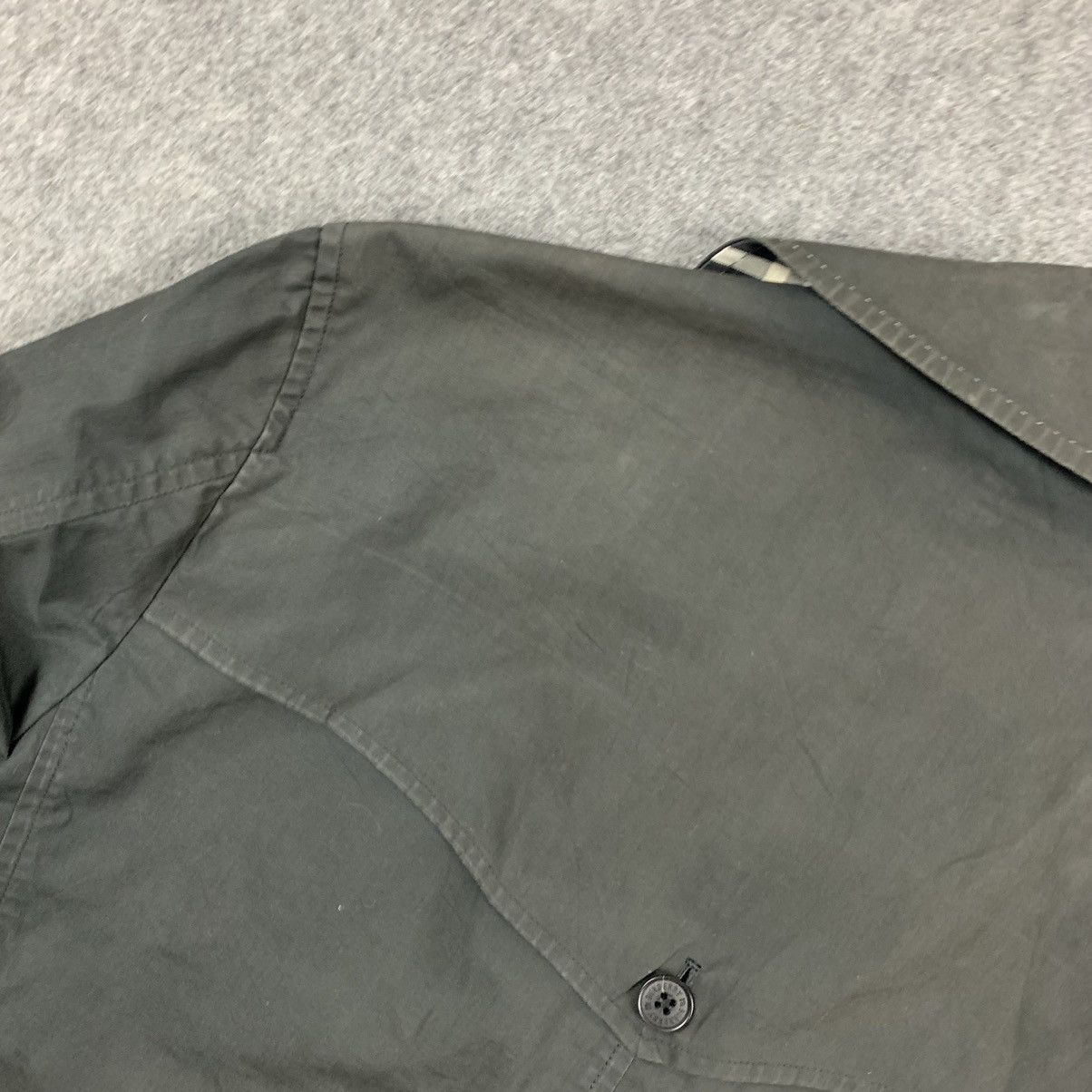 Vintage Burberry Black Label Button Up Jacket