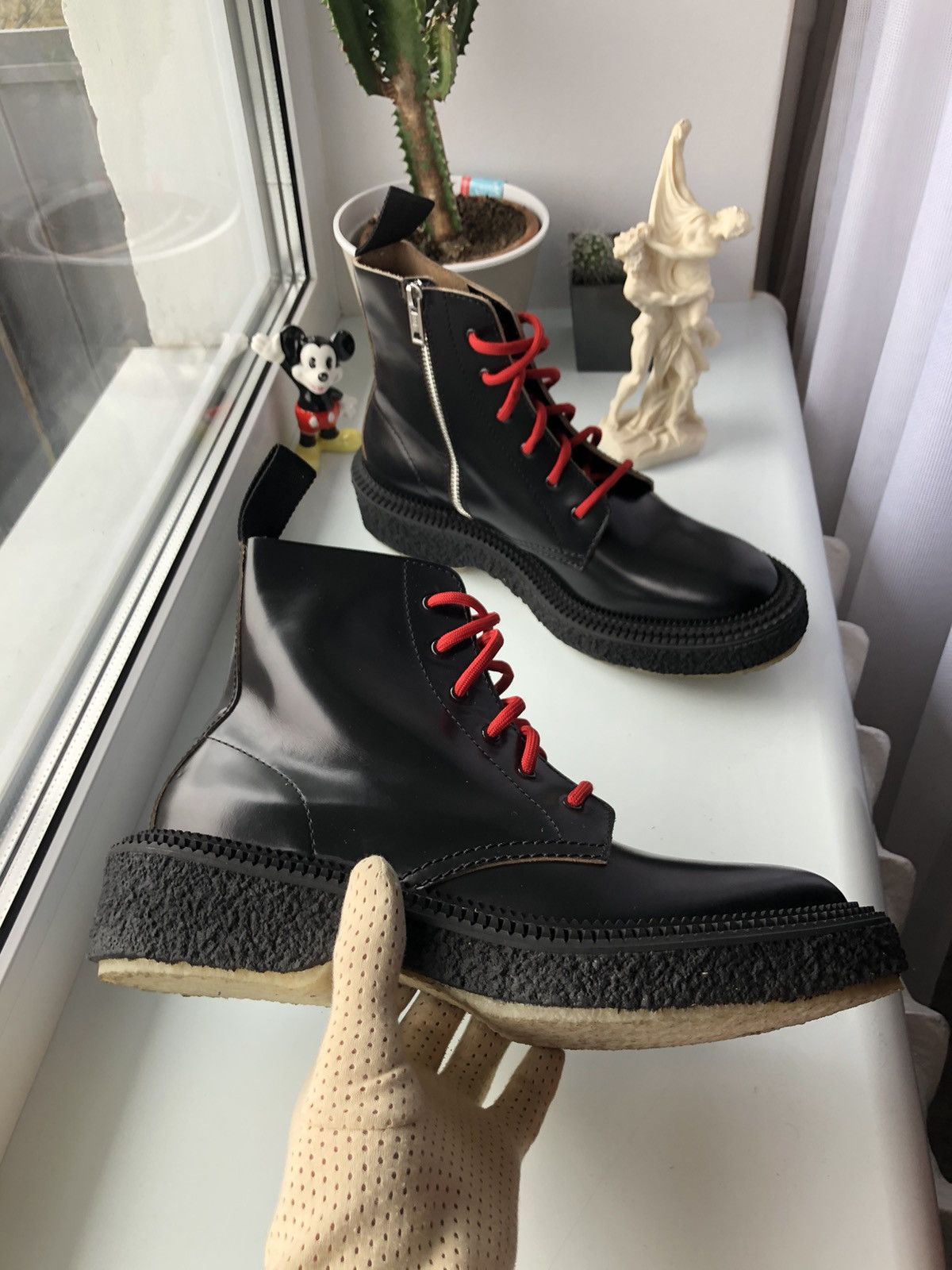 H&M Giambattista Valli x H&M leather boots 42 size | Grailed