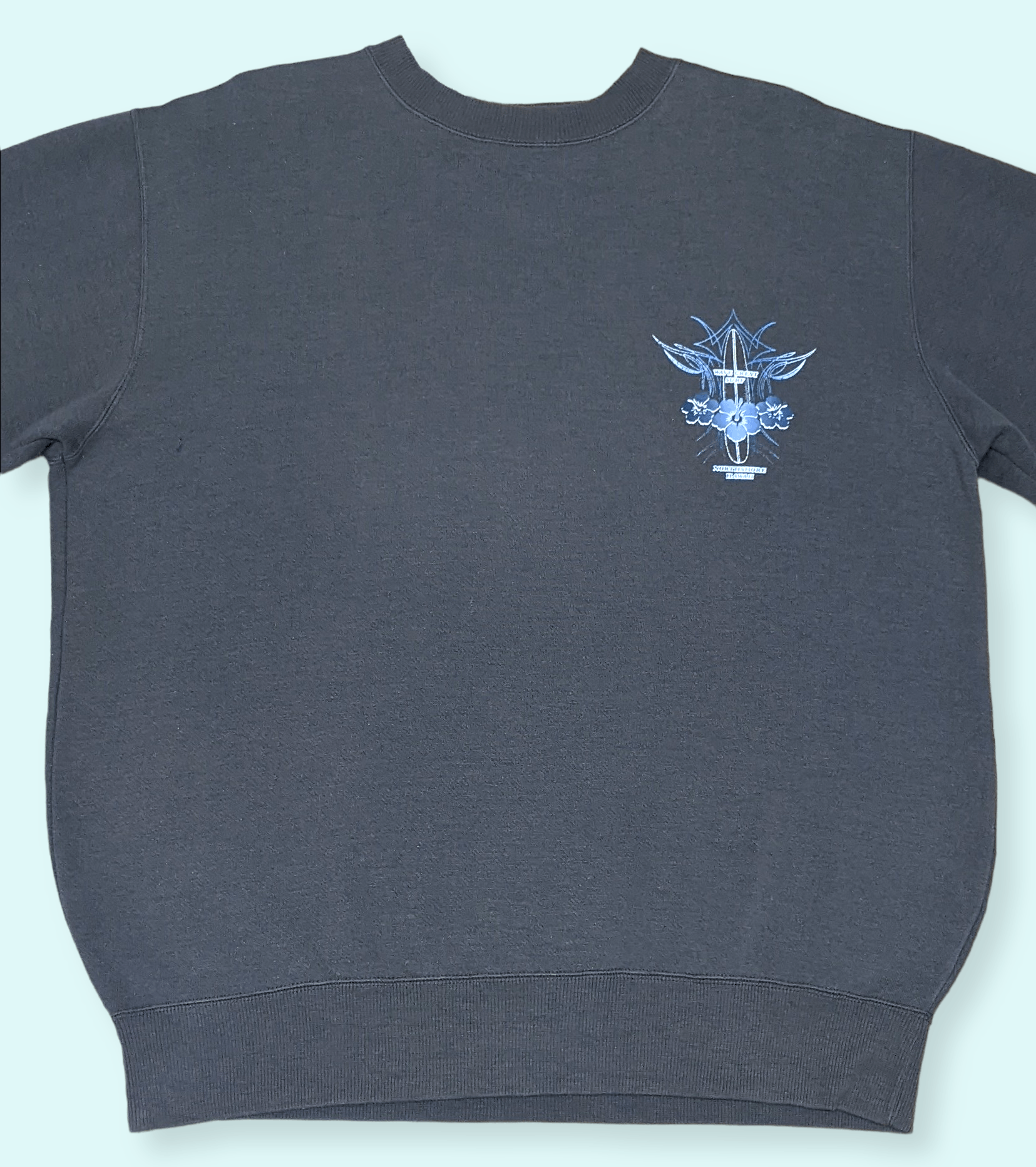 Billabong × Vintage Vintage 90s Wave Crest Surf Surfboards Crewneck Sweatshirt Size US M / EU 48-50 / 2 - 5 Thumbnail