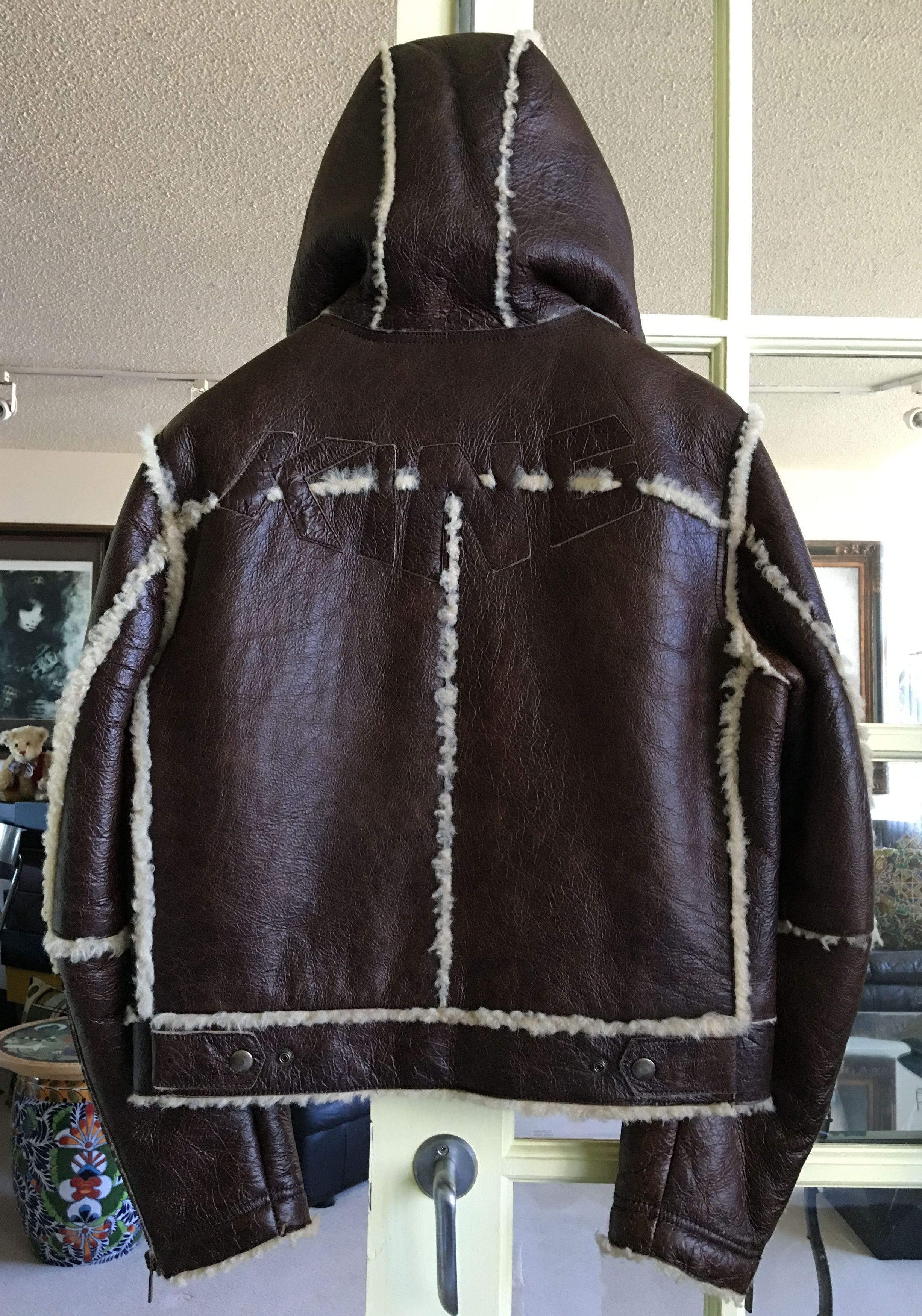 Other VOYAGE PASSION Shearling HOODIE JACKET Sz 50 EUR | M Size US M / EU 48-50 / 2 - 3 Thumbnail