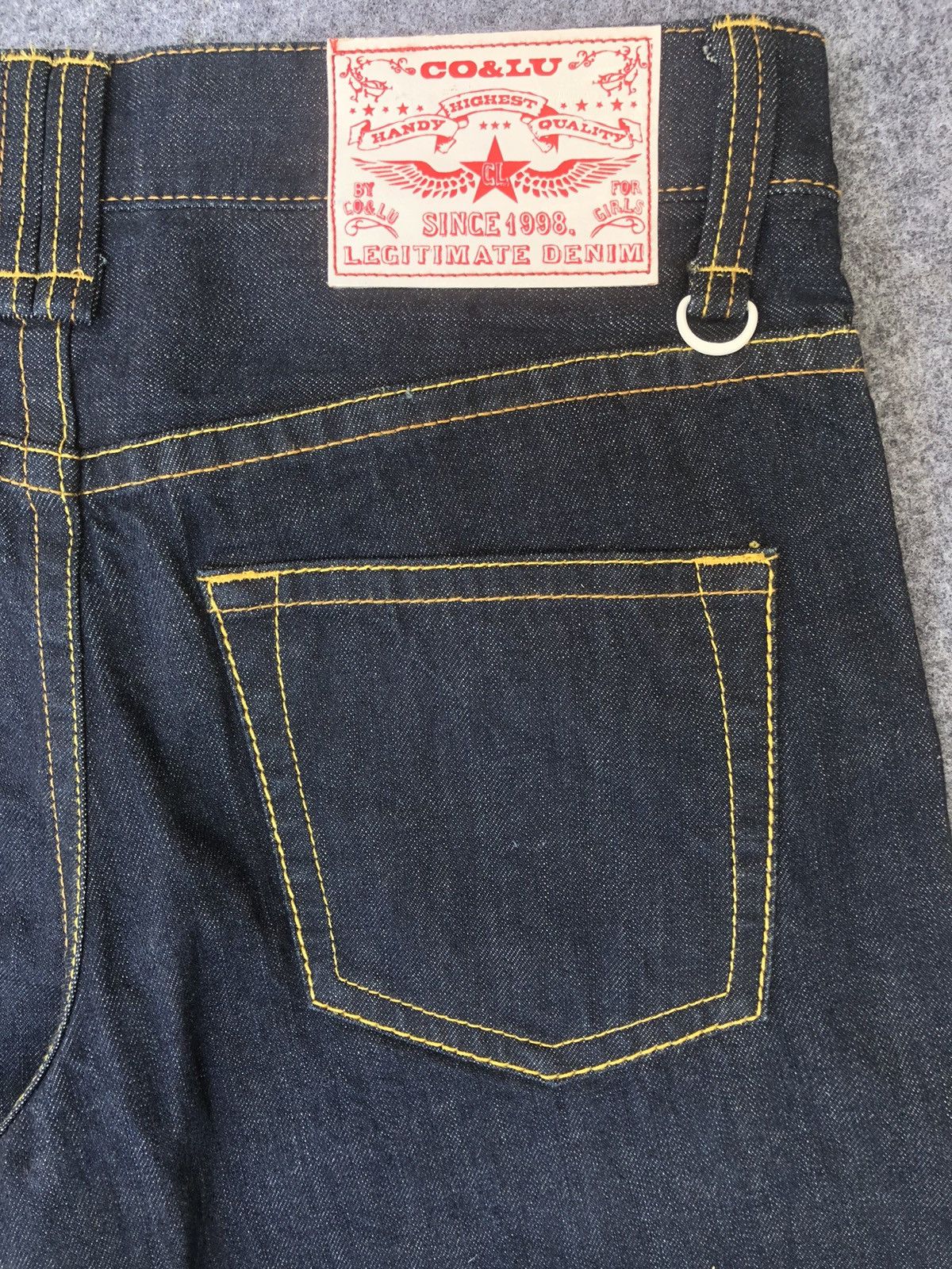 Denim & Co. × Grailed 💢Rare💢vintage’1998🔥COANDLU🔥Col.Dept Big logo PRINTED Jeans Size US 32 / EU 48 - 9 Thumbnail
