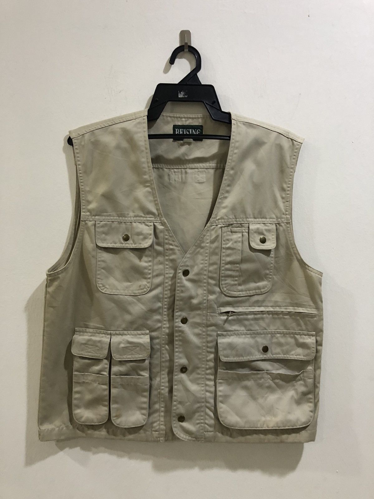 Other Japanese brand BEISING multipocket tactical button up vest Size US L / EU 52-54 / 3 - 1 Thumbnail