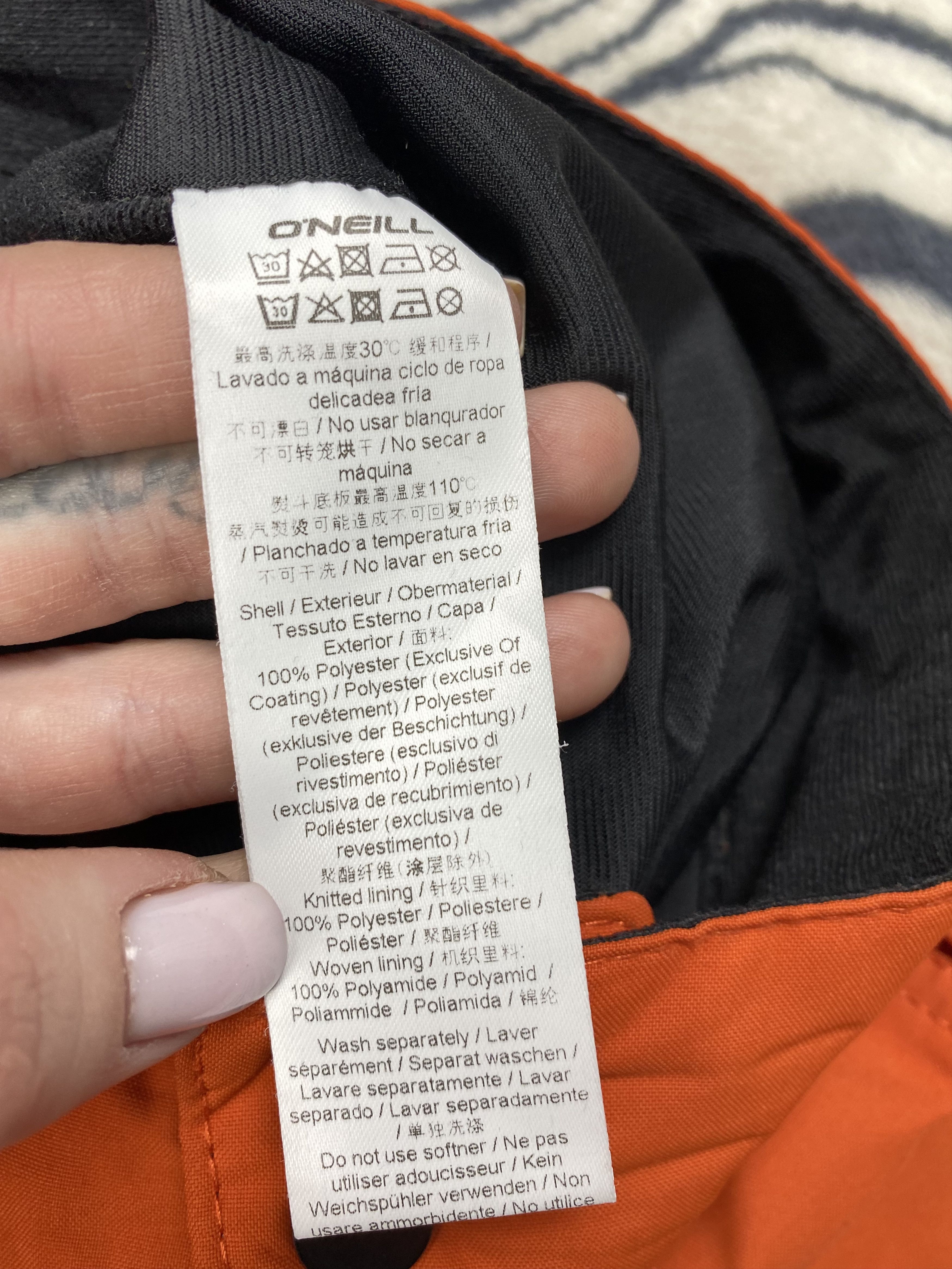 O'Neill O'neill GoreTex Mens Cargo Ski Pants Size US 38 / EU 54 - 10 Thumbnail