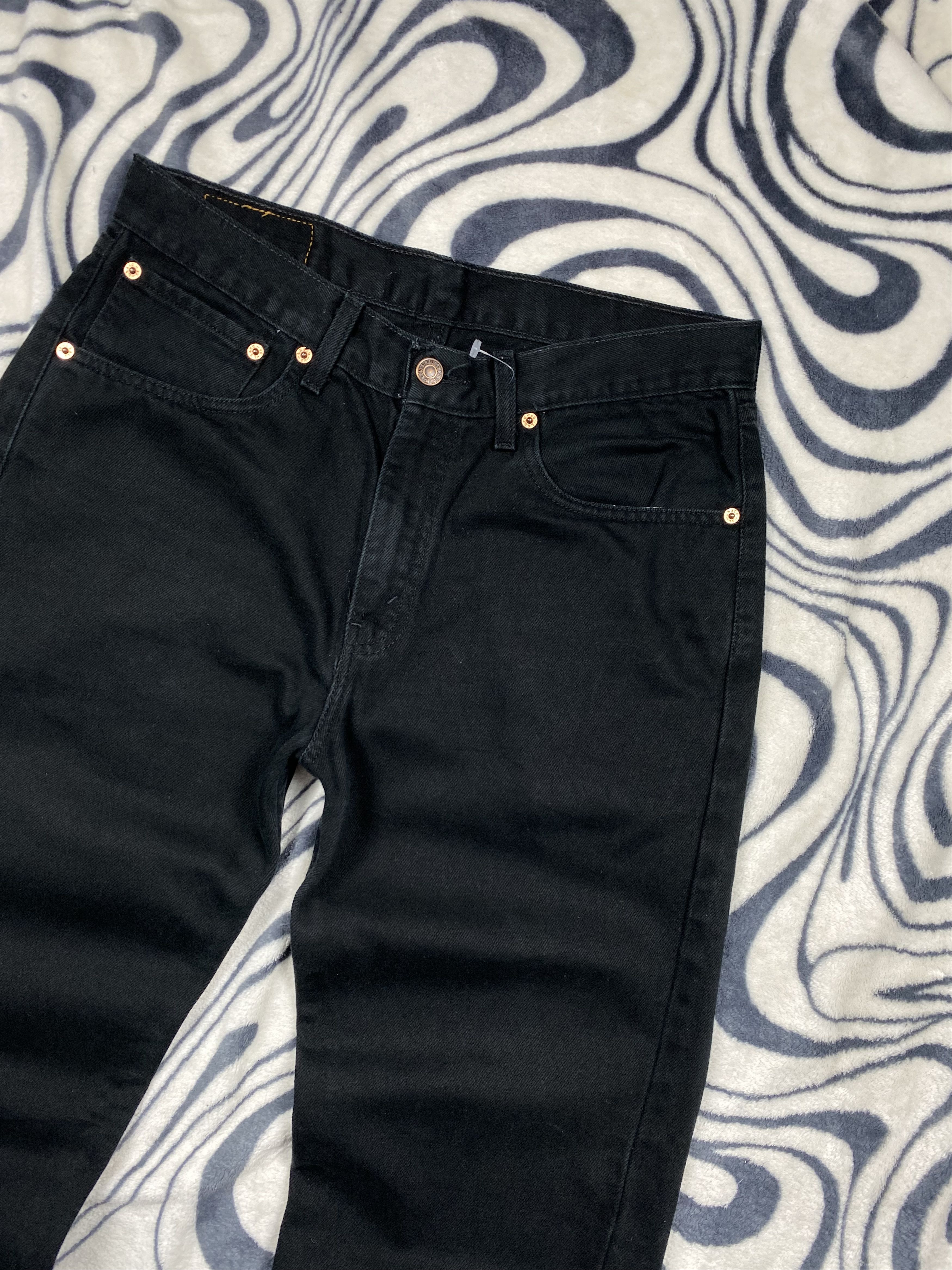 Levi's Levis 751 Vintage Mens Black Denim Pants Jeans Size US 32 / EU 48 - 5 Thumbnail