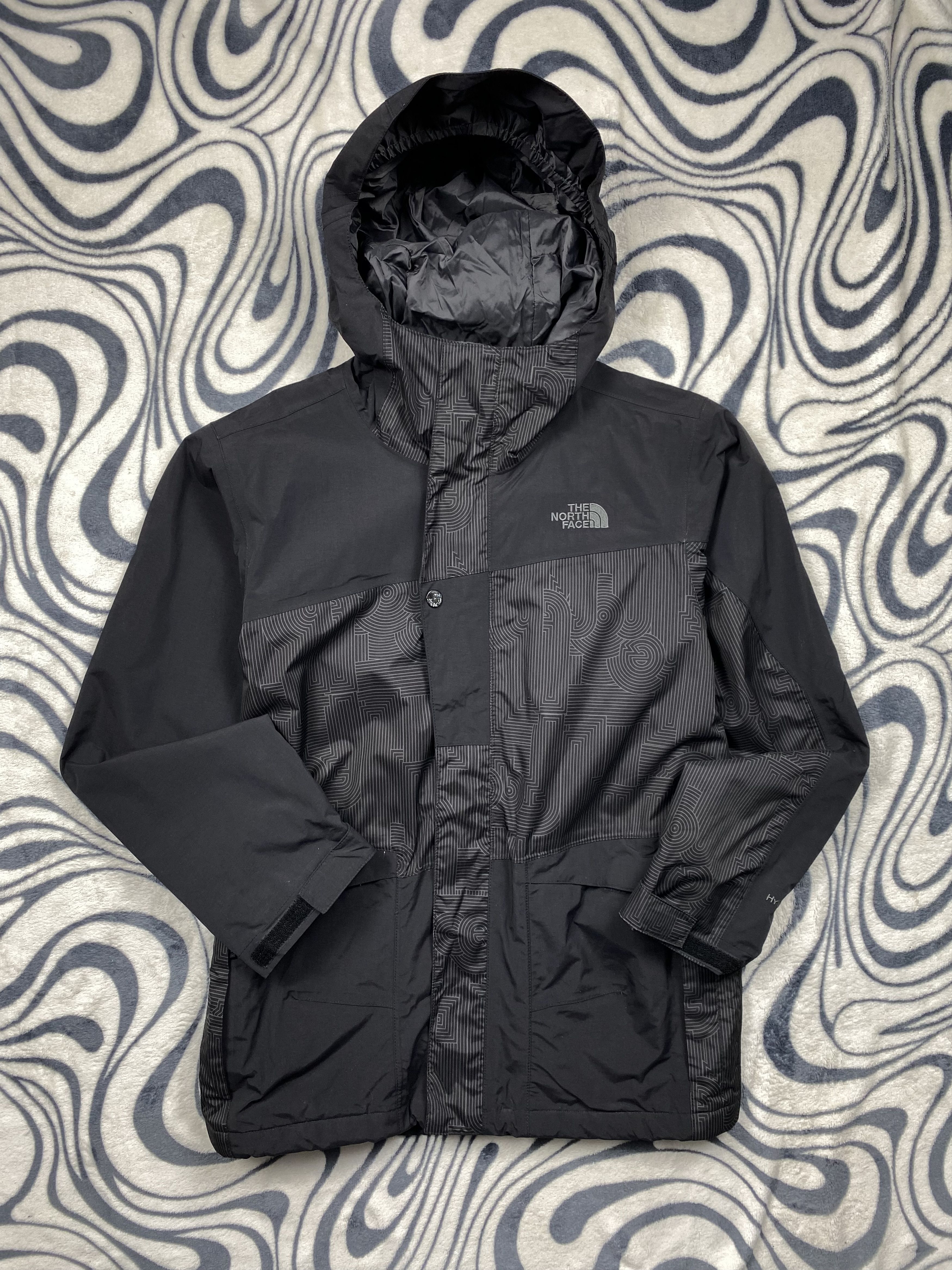 Outdoor Life The North Face Vintage The North Face HyVent Mens 3 in 1 Jacket with fleece lining Grailed