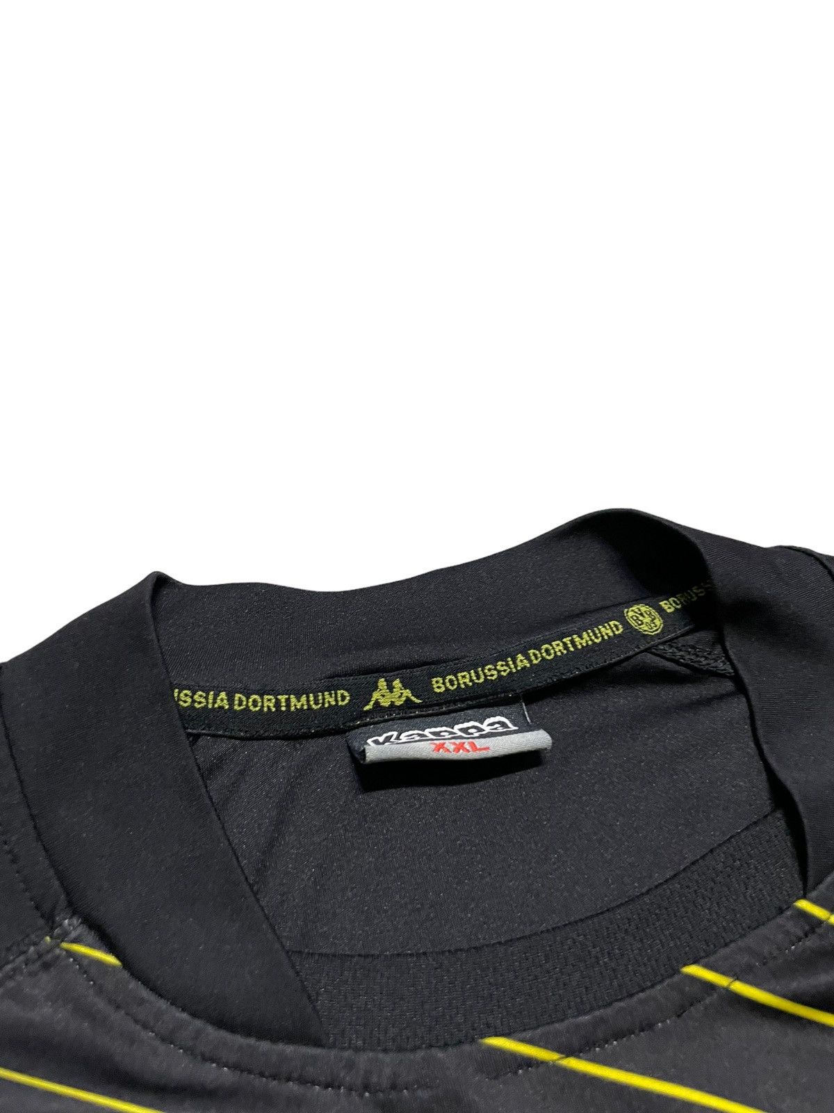 Kappa Kappa 2009-2010 Borussia Dortmund BVB away jersey Barrios Size US XXL / EU 58 / 5 - 5 Thumbnail