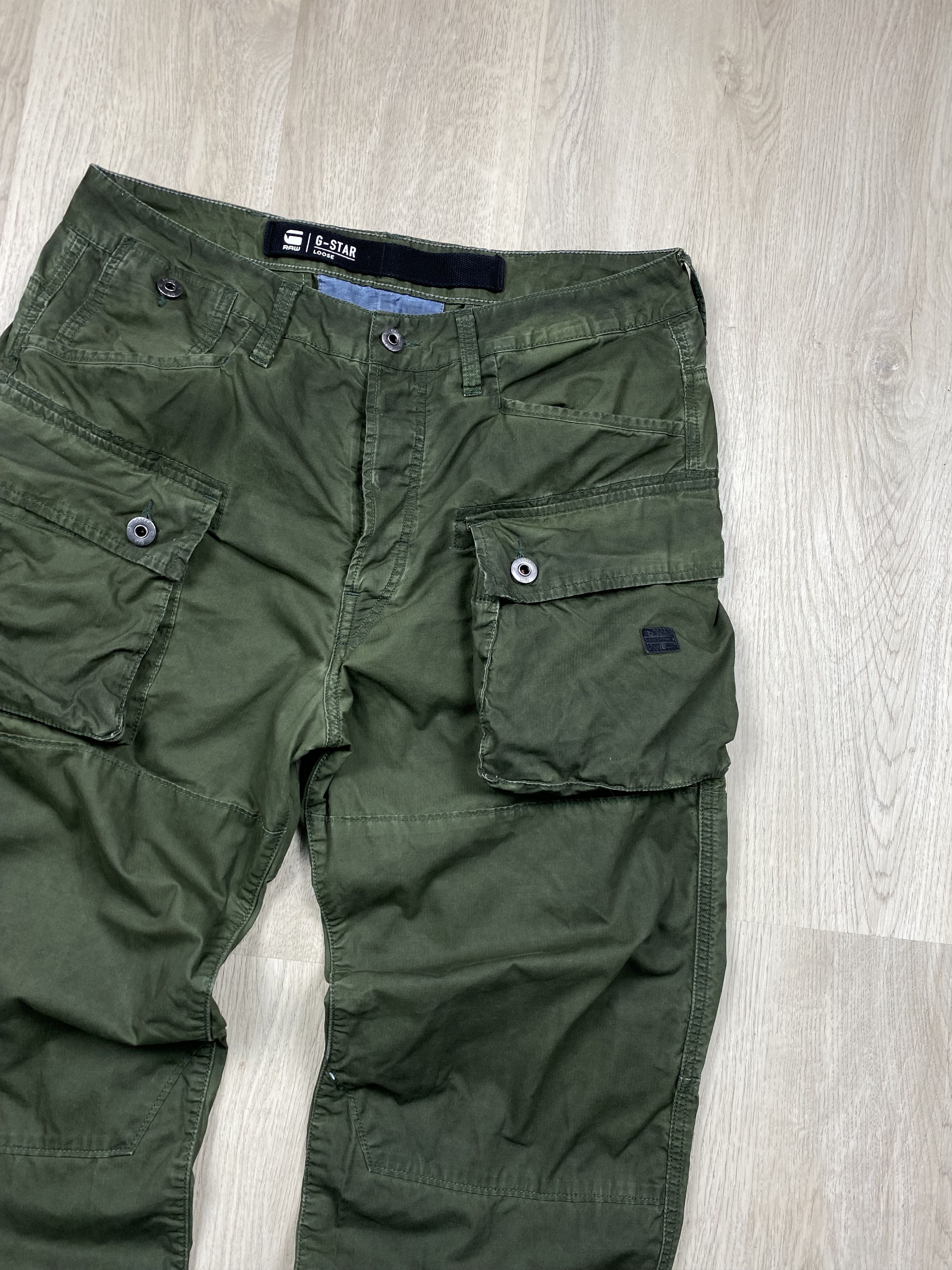 G-Star G STAR RAW Mens Multipocket Cargo Pants Size US 33 - 2 Thumbnail