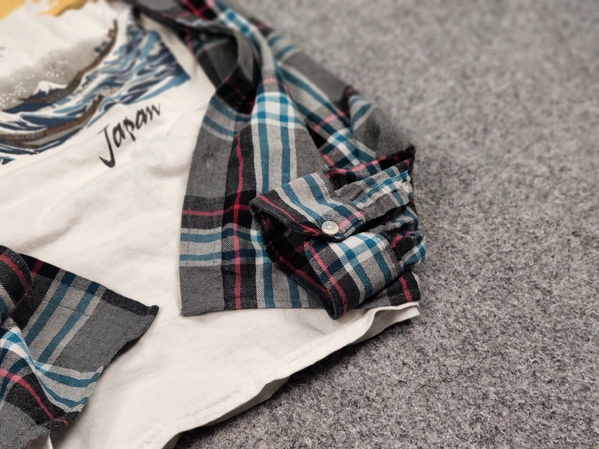 Flannel Vintage Flannel Shirt Travis Scott Style Size US L / EU 52-54 / 3 - 10 Thumbnail