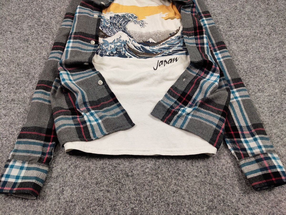 Flannel Vintage Flannel Shirt Travis Scott Style Size US L / EU 52-54 / 3 - 5 Thumbnail