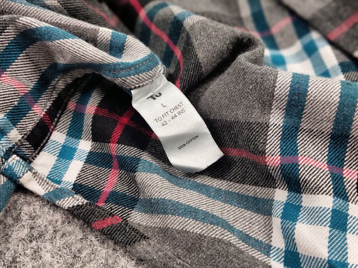 Flannel Vintage Flannel Shirt Travis Scott Style Size US L / EU 52-54 / 3 - 13 Thumbnail
