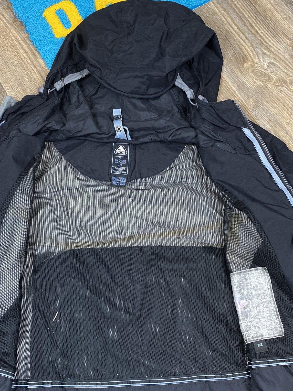 Nike × Nike ACG × Vintage Vintage Nike ACG gorpcore black ski jacket Size US L / EU 52-54 / 3 - 12 Thumbnail