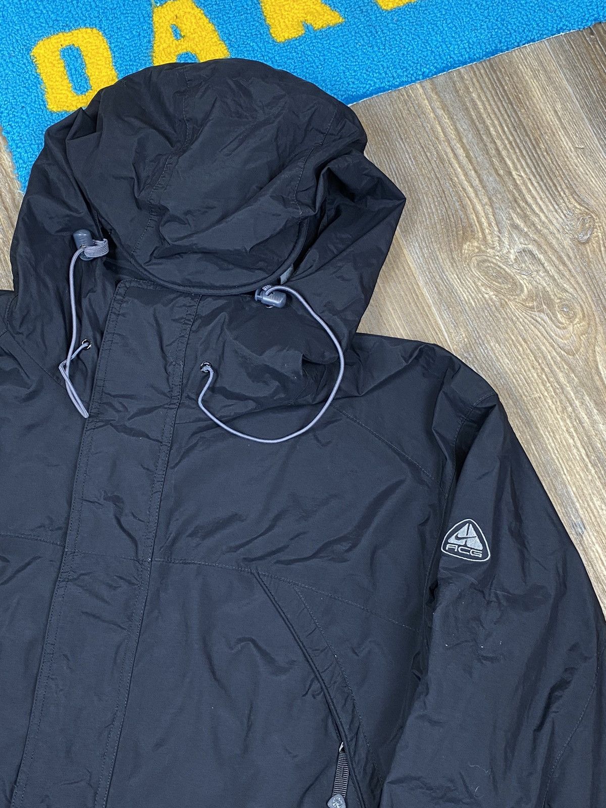 Nike × Nike ACG × Vintage Vintage Nike ACG gorpcore black ski jacket Size US L / EU 52-54 / 3 - 6 Thumbnail