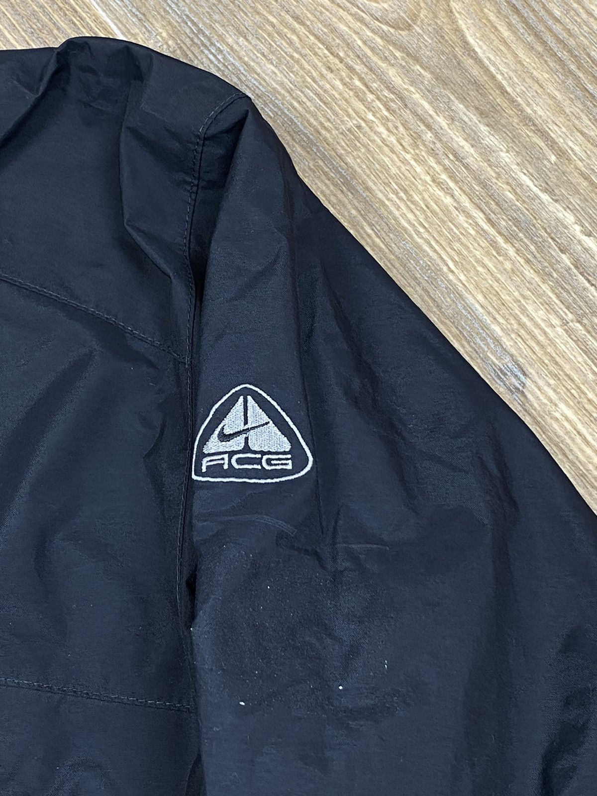 Nike × Nike ACG × Vintage Vintage Nike ACG gorpcore black ski jacket Size US L / EU 52-54 / 3 - 9 Thumbnail