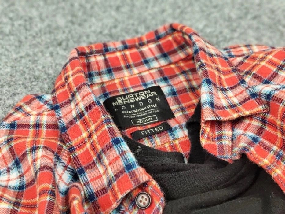 Flannel Vintage Flannel Shirt Travis Scott Style Size US M / EU 48-50 / 2 - 12 Thumbnail