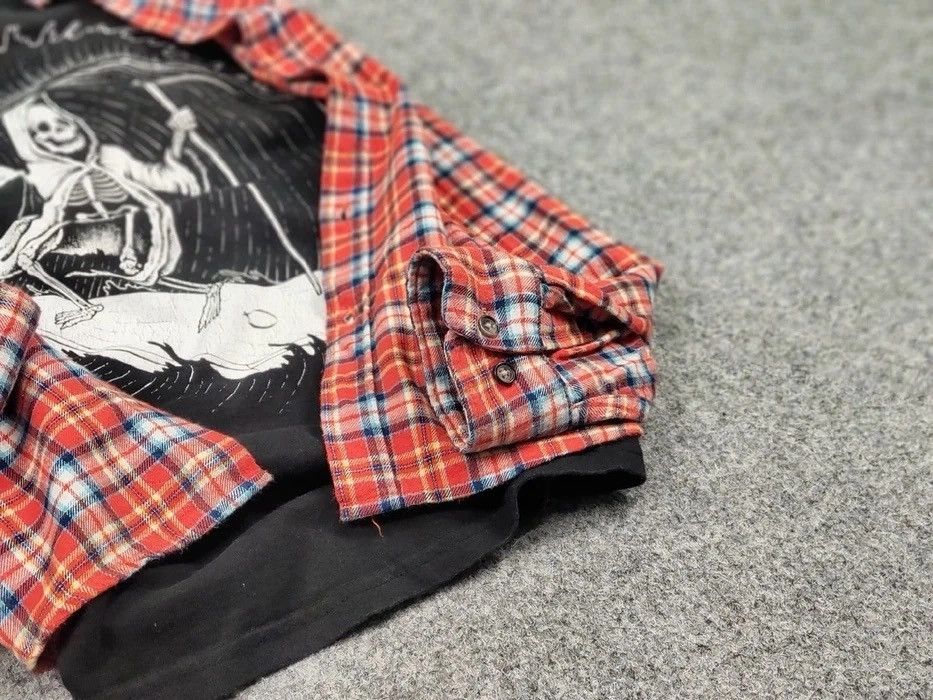 Flannel Vintage Flannel Shirt Travis Scott Style Size US M / EU 48-50 / 2 - 10 Thumbnail