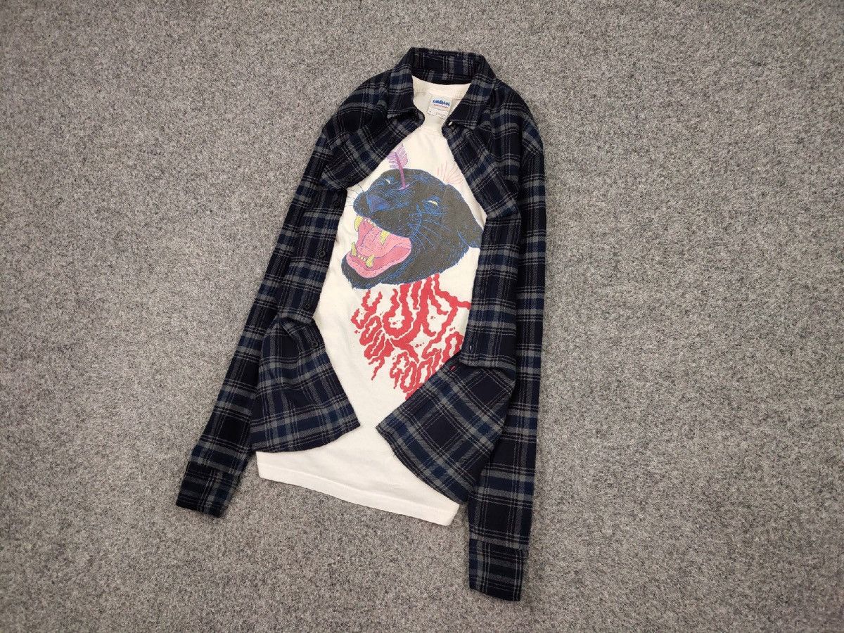 Flannel Vintage Flannel Shirt Travis Scott Style Size US S / EU 44-46 / 1 - 2 Thumbnail