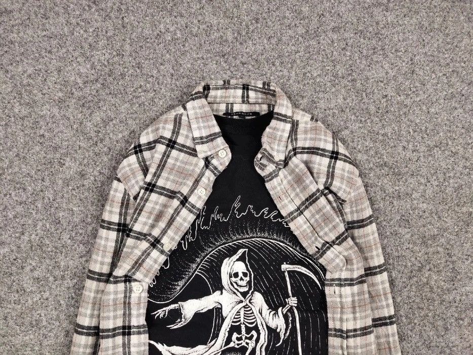 Flannel Vintage Flannel Shirt Travis Scott Style Size US S / EU 44-46 / 1 - 4 Thumbnail