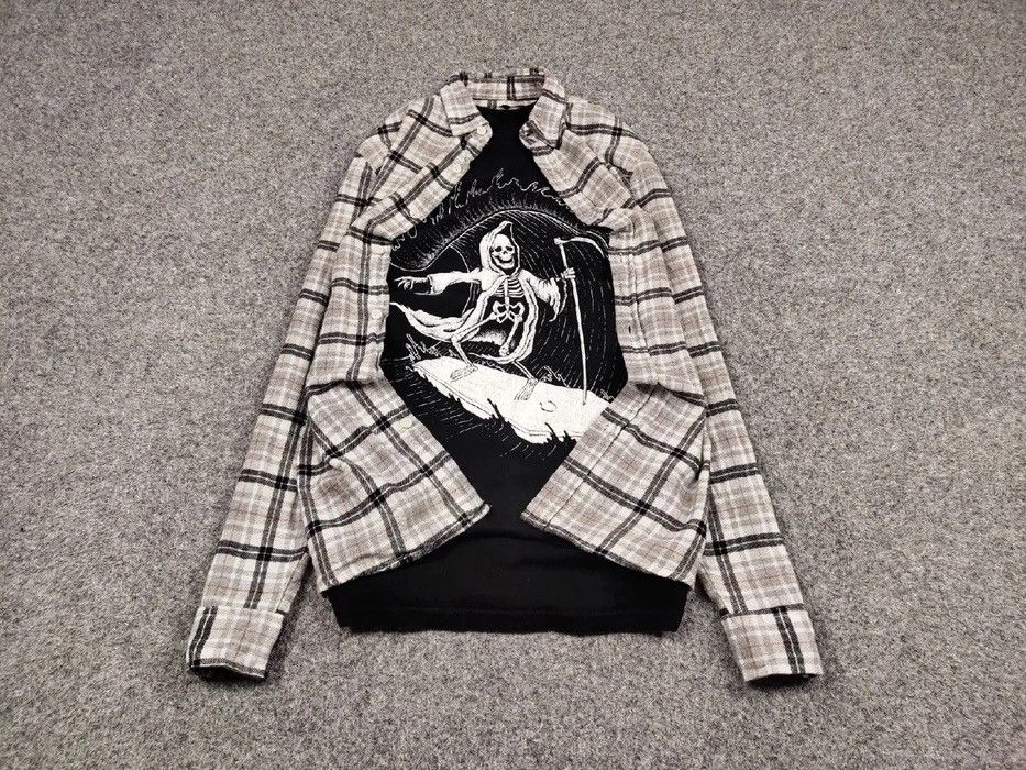 Flannel Vintage Flannel Shirt Travis Scott Style Size US S / EU 44-46 / 1 - 2 Thumbnail