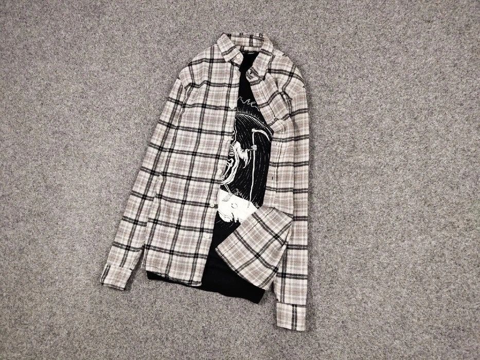 Flannel Vintage Flannel Shirt Travis Scott Style Size US S / EU 44-46 / 1 - 7 Thumbnail