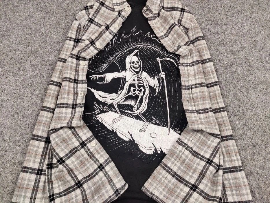 Flannel Vintage Flannel Shirt Travis Scott Style Size US S / EU 44-46 / 1 - 6 Thumbnail