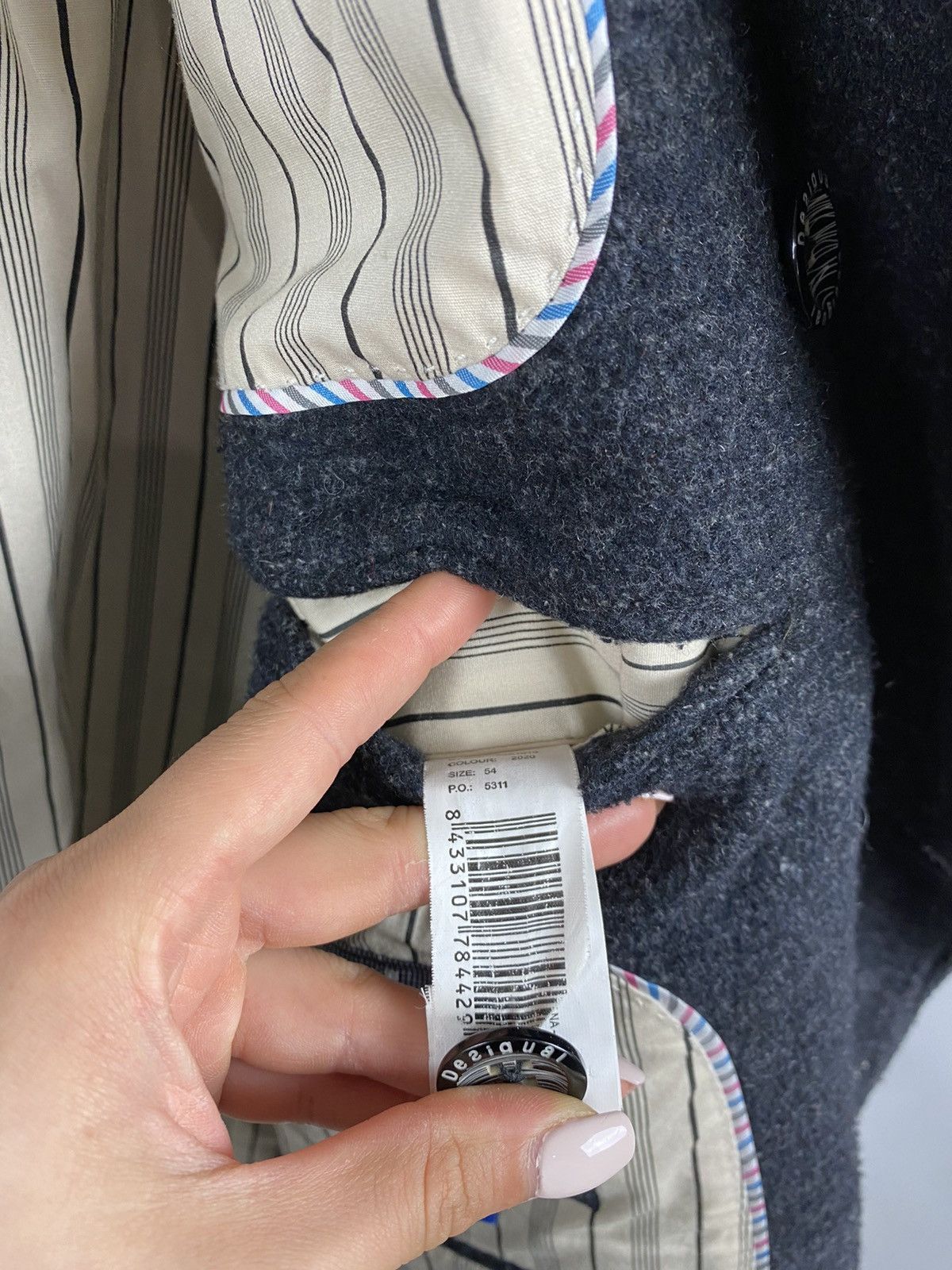 Desigual Desigual jacket coat designer streetwear size L Size US L / EU 52-54 / 3 - 6 Thumbnail