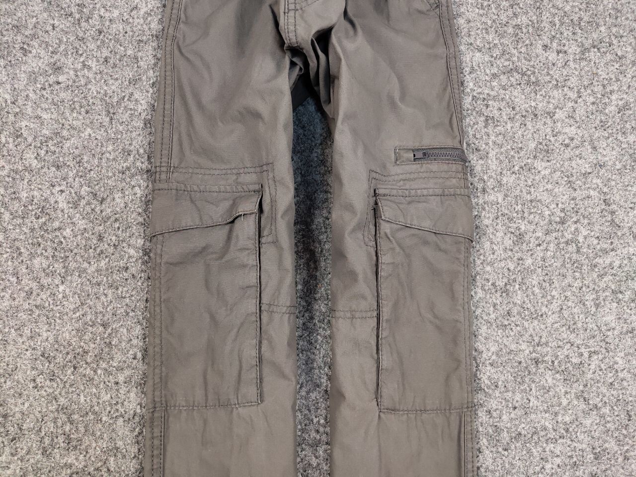 Japanese Brand Vintage 90's Cargo Pants Travis Scott Japan Zip Pocket Gray Size US 36 / EU 52 - 9 Thumbnail